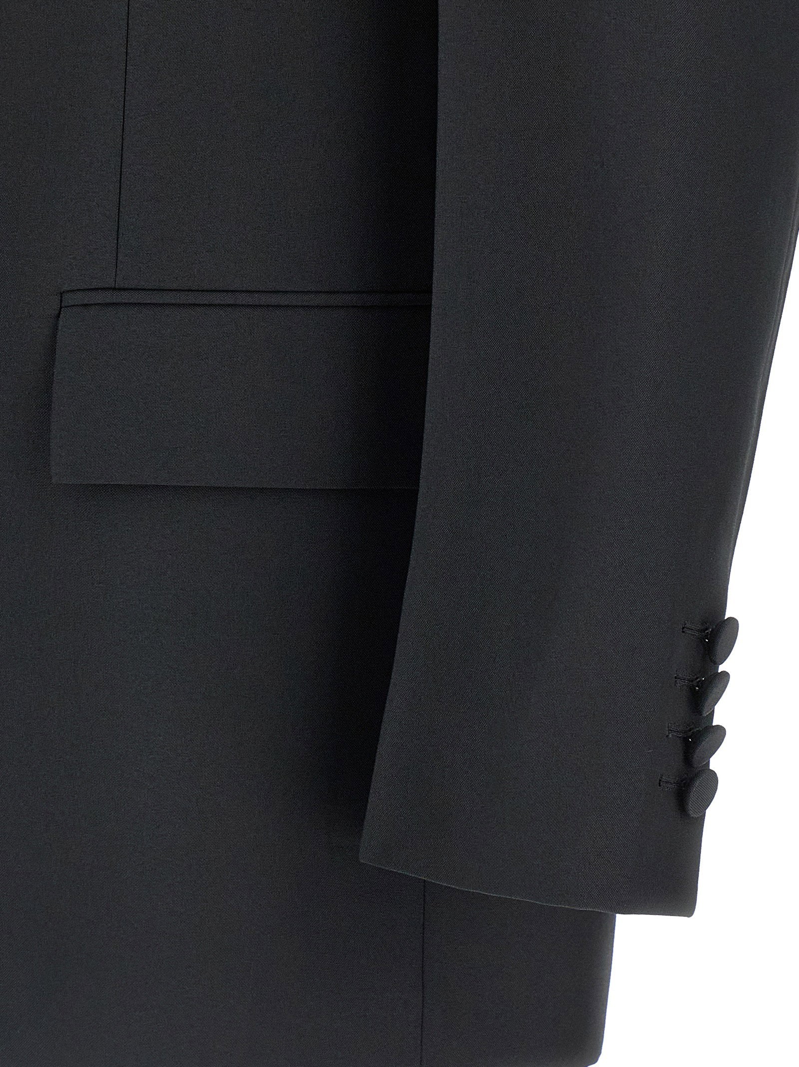 Gucci Men's Double-Breasted Technical Panama Blazer