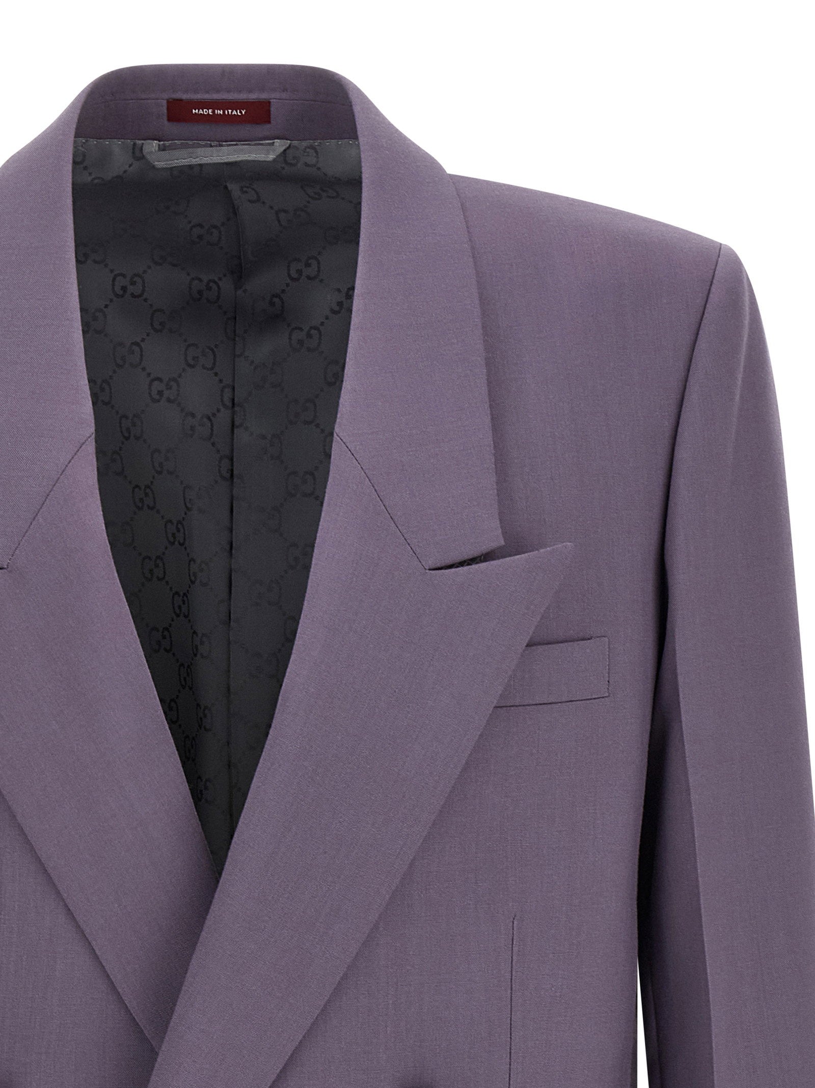 Gucci Men's Double-Breasted Wool Blazer