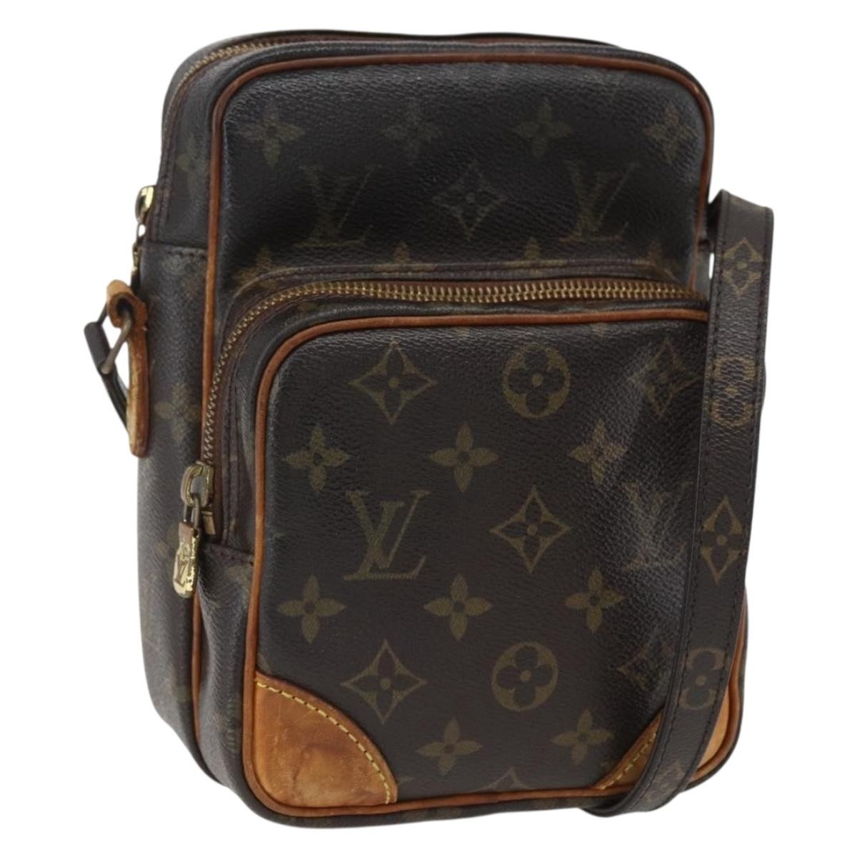 Louis Vuitton Amazone Monogram Canvas Brown Canvas Shoulder Bag Bag (Pre-Owned)