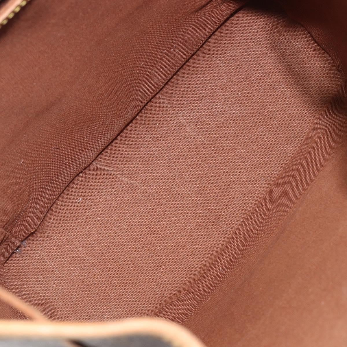 Louis Vuitton Vintage Montsouris Monogram Canvas Brown Canvas Backpack Bag (Pre-Owned)