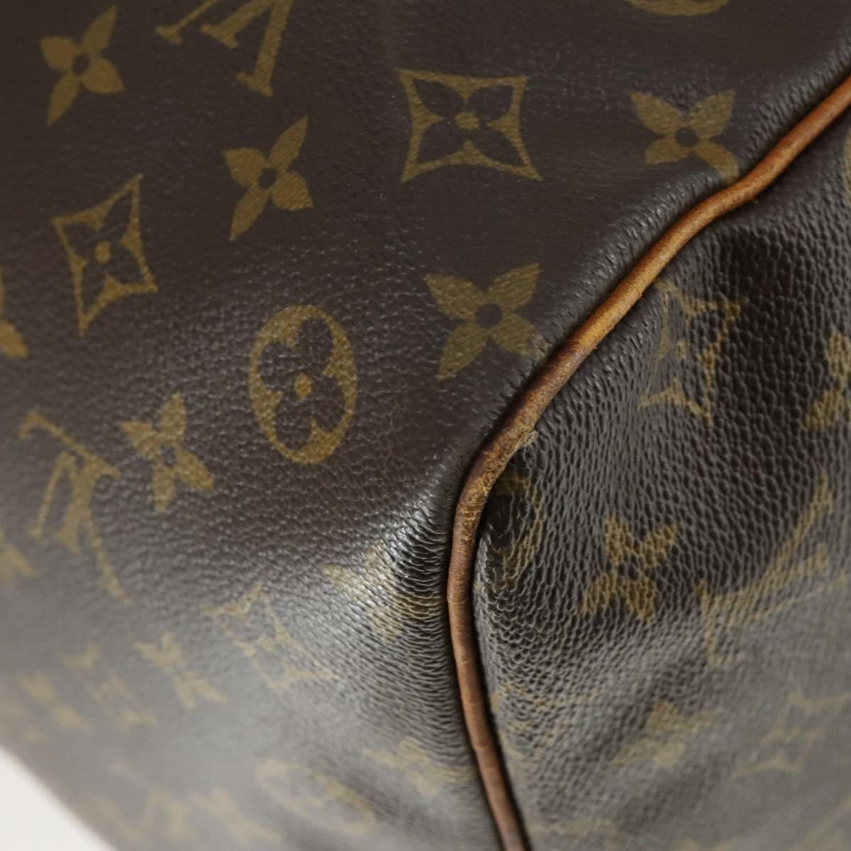 Louis Vuitton Keepall Monogram Canvas Brown Canvas Travel Bag Bag (Pre-Owned)