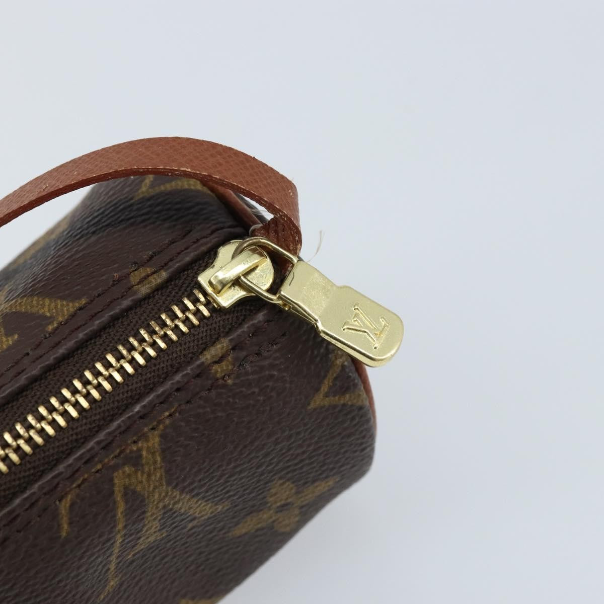 Louis Vuitton Papillon Pochette Monogram Canvas Brown Canvas Clutche & Pouche Bag (Pre-Owned)