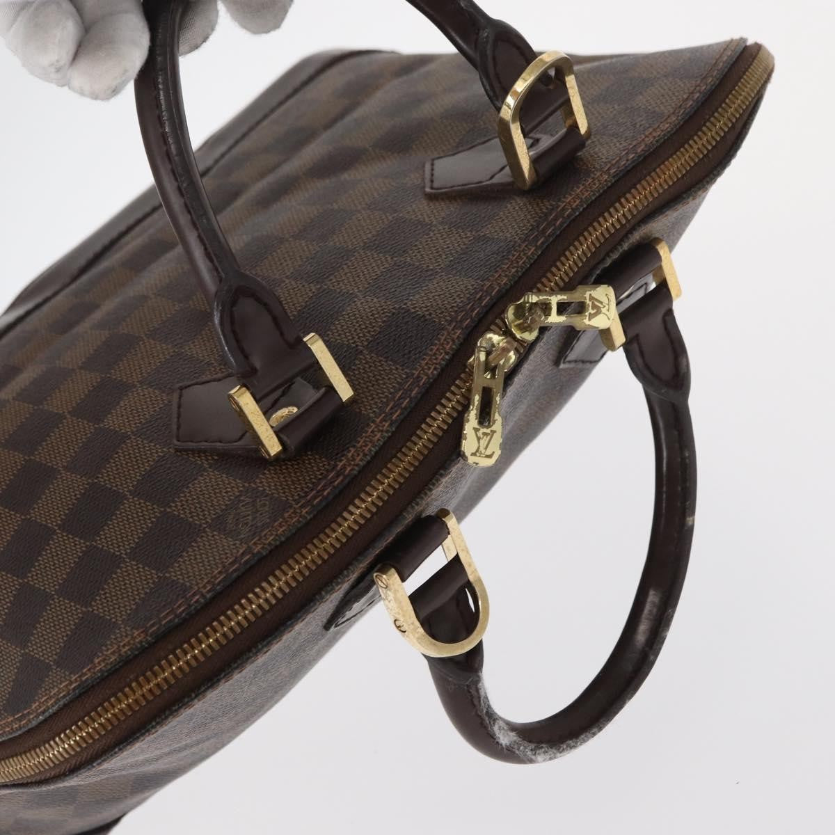 Louis Vuitton Alma Damier Brown Canvas Handbag (Pre-Owned)