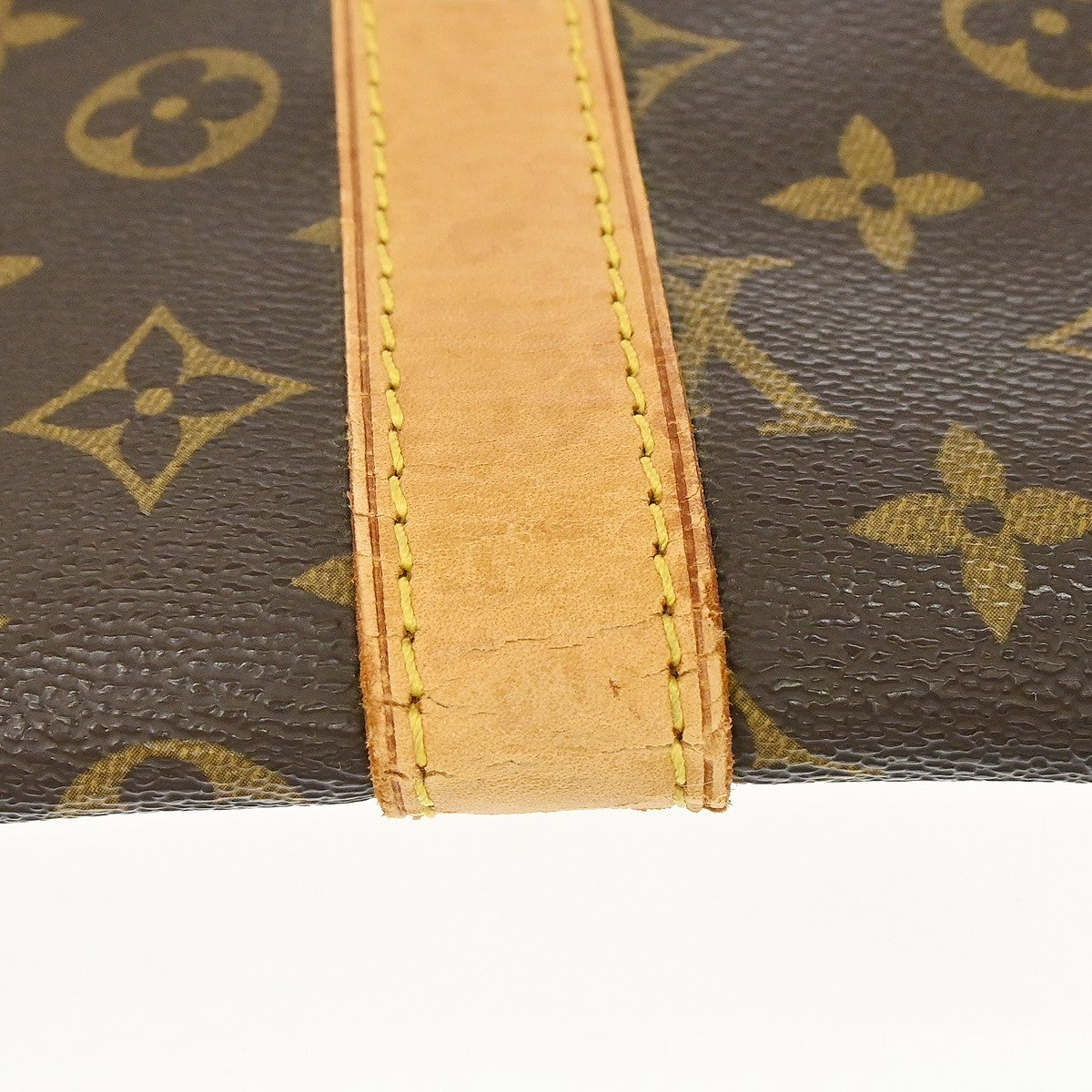 Louis Vuitton Keepall Monogram Canvas Brown Canvas Travel Bag Bag (Pre-Owned)