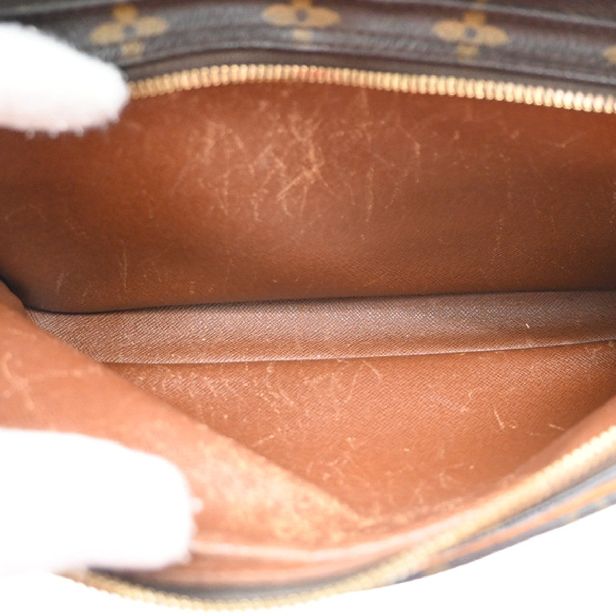 Louis Vuitton Nil Messenger Monogram Canvas Brown Canvas Handbag (Pre-Owned)