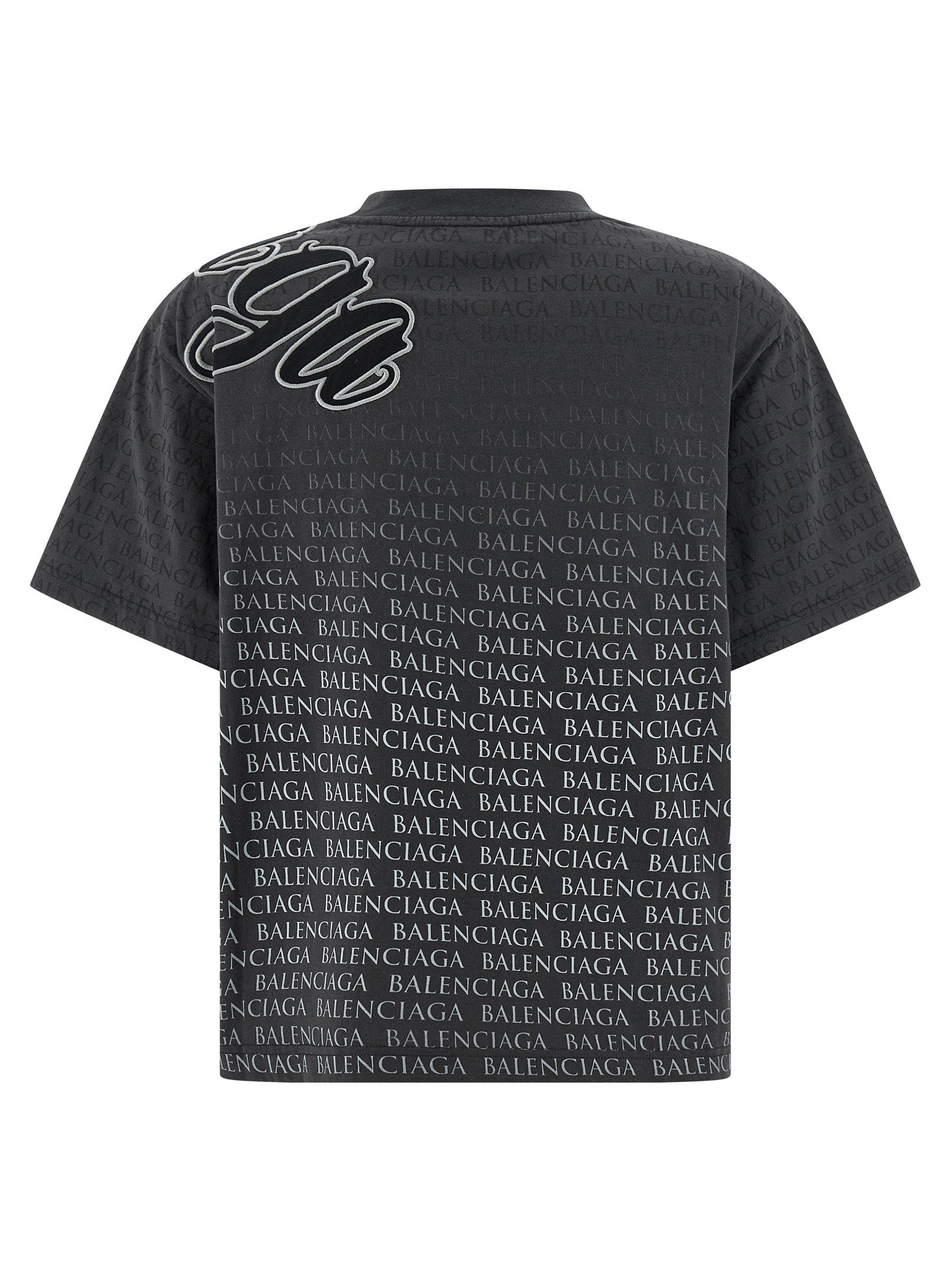 Balenciaga Women's Cursive T-Shirt
