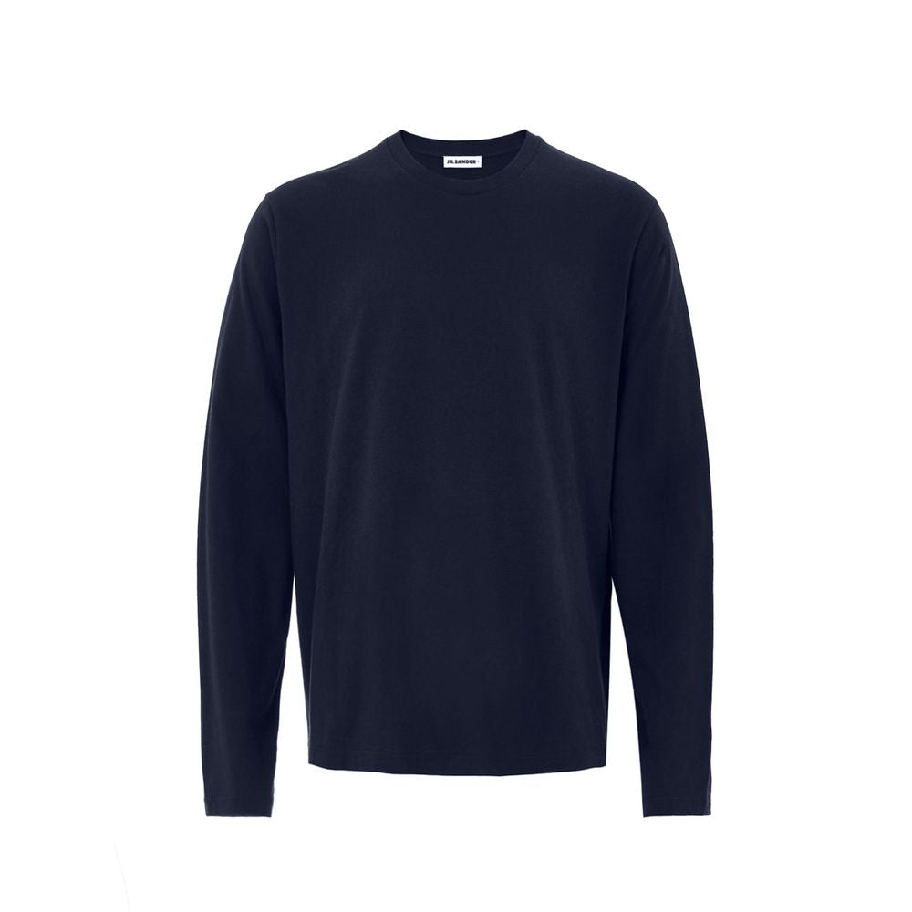 Jil Sander Blue Cotton Men's T-Shirt