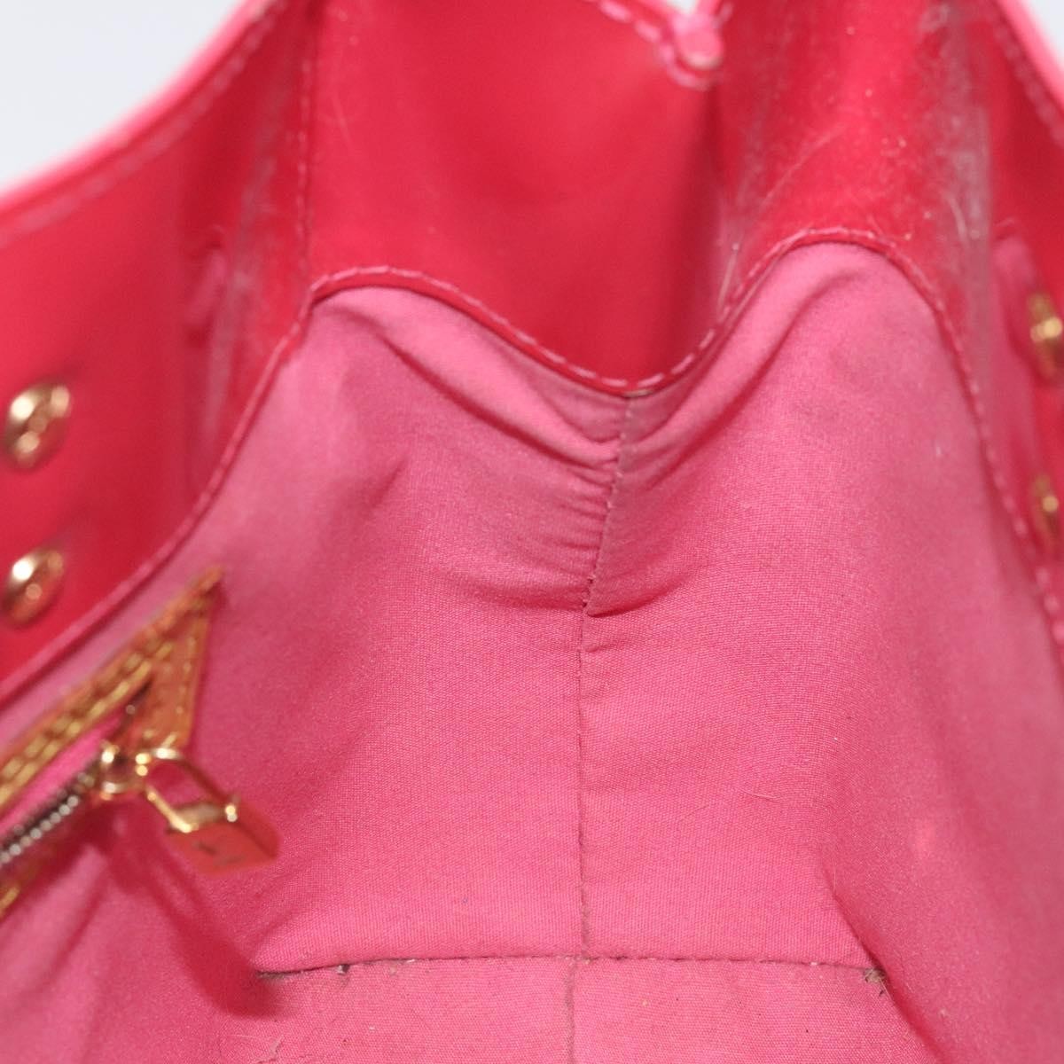 Louis Vuitton Reade Monogram Vernis Pink Patent_Leather Handbag (Pre-Owned)