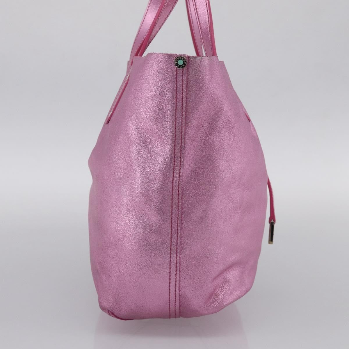 Tiffany & Co. Vintage Leather Pink Stainless_Steel Shoulder Bag Bag (Pre-Owned)