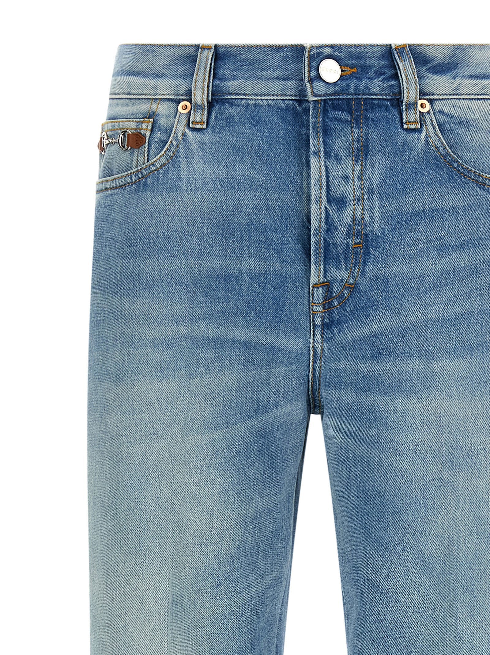 Gucci Women's Flared Leg Jeans