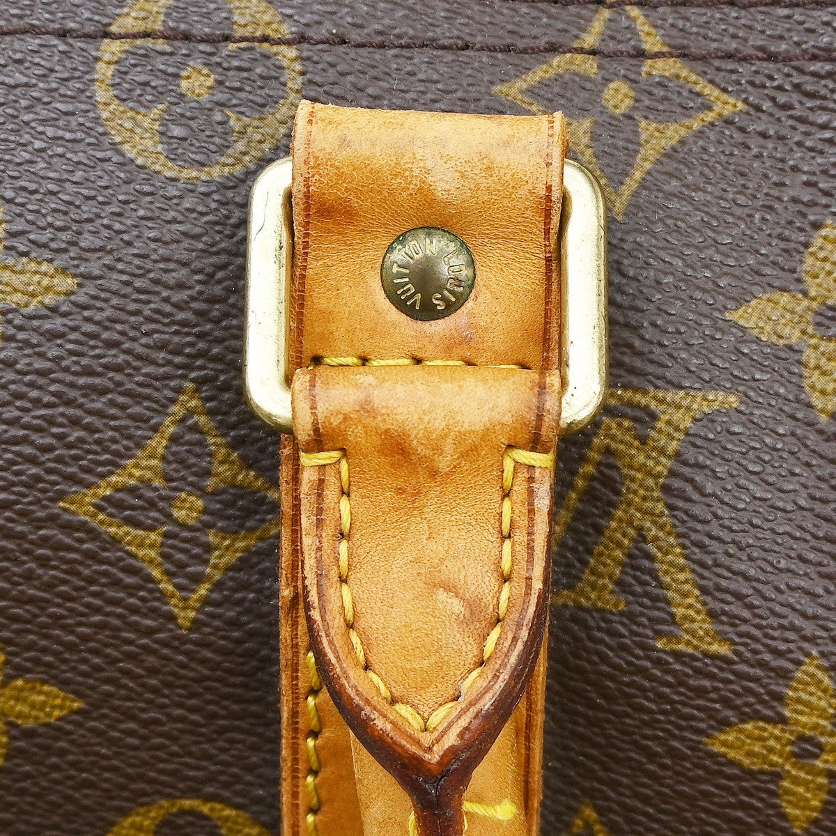 Louis Vuitton Keepall Monogram Canvas Brown Canvas Travel Bag Bag (Pre-Owned)