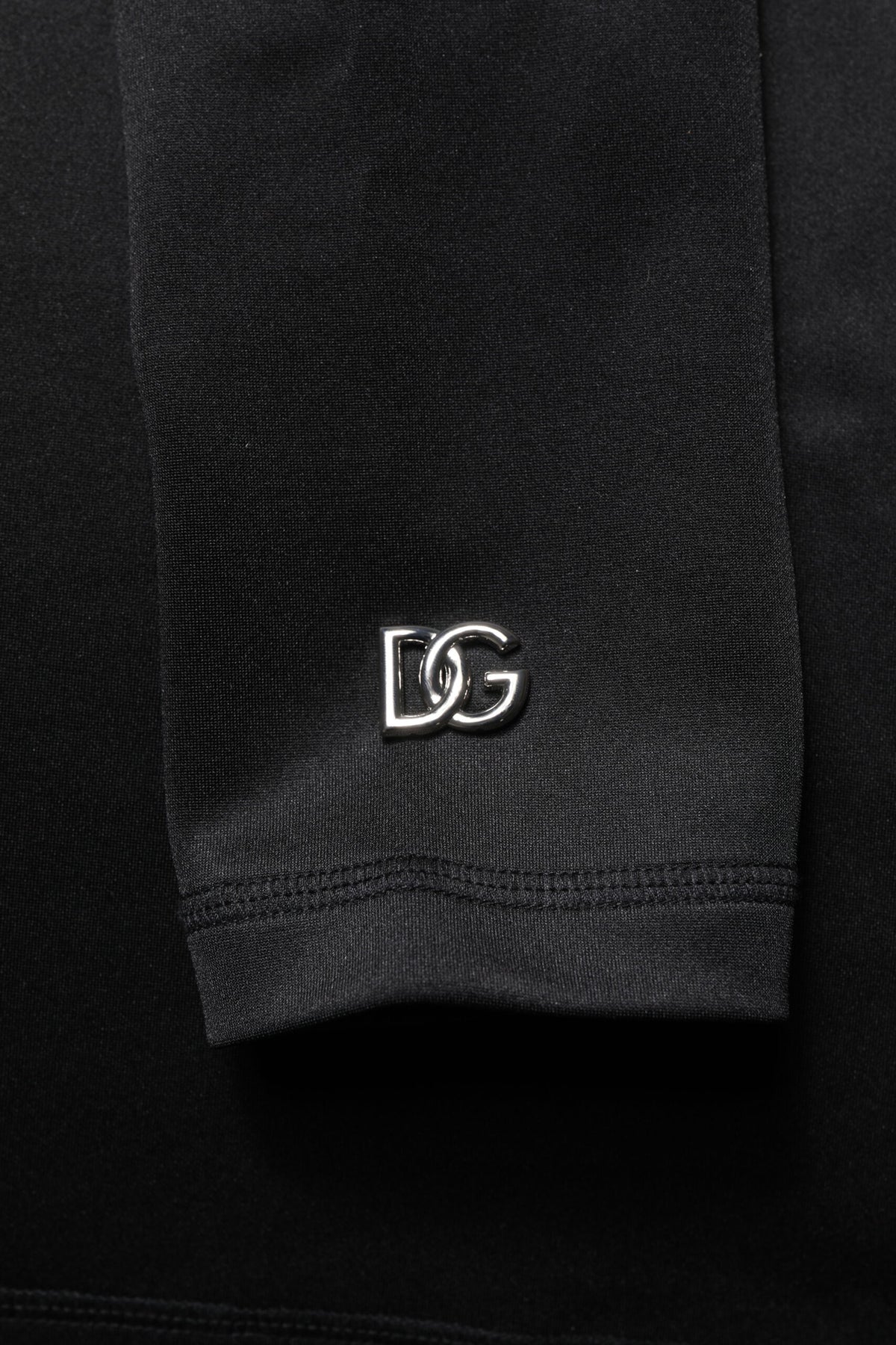 Dolce & Gabbana Black Polyester Turtleneck Pullover Men's Sweater (Pre-Owned)