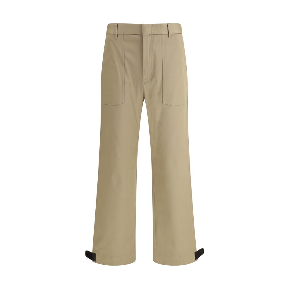 Brioni Beige Cotton Cargo Men's Pants