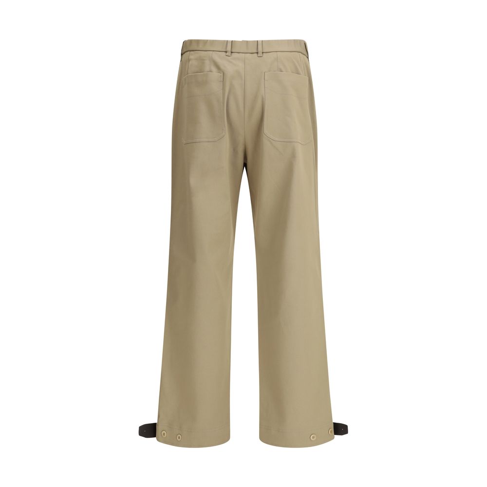 Brioni Beige Cotton Cargo Men's Pants