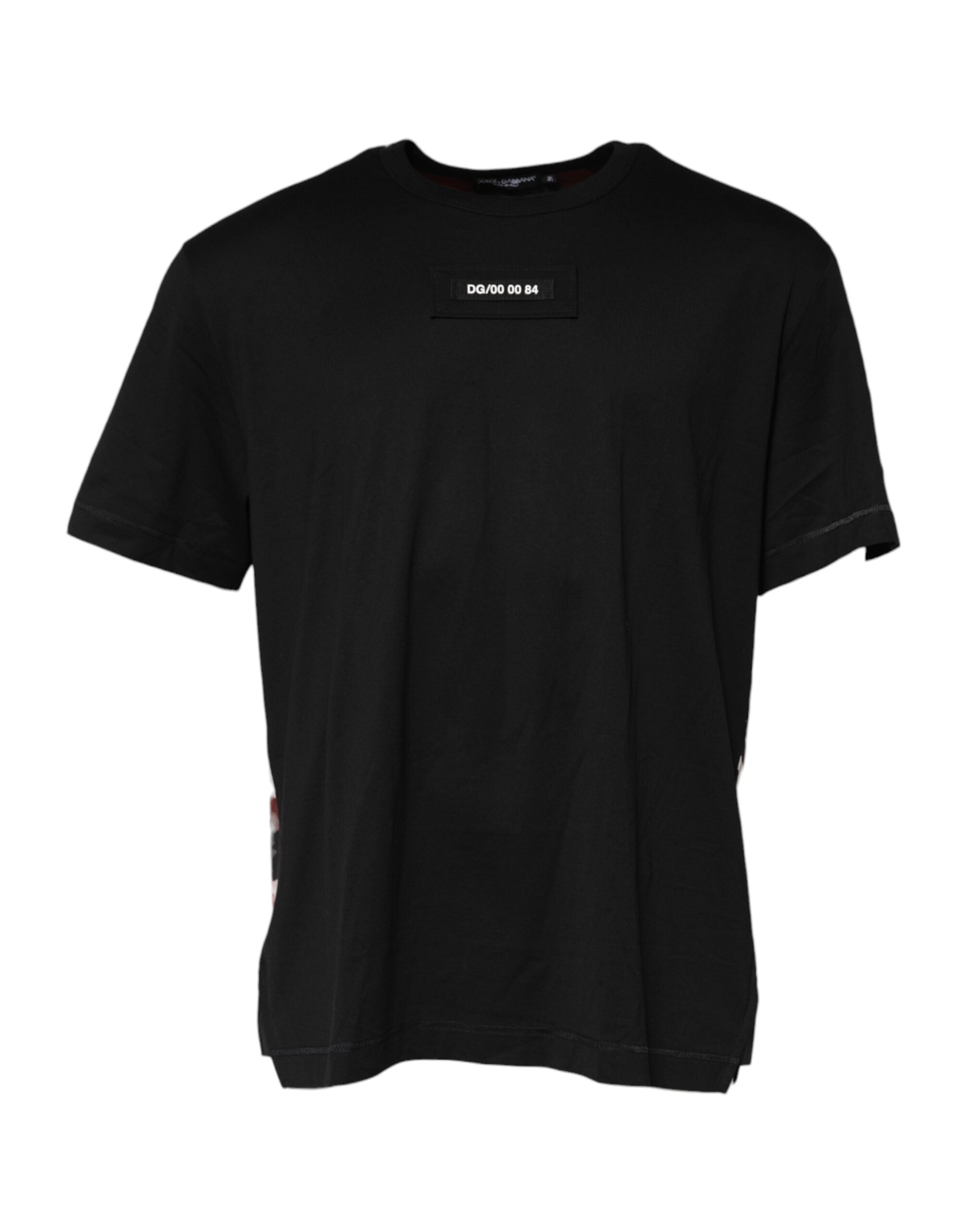 Dolce & Gabbana Multicolor Camouflage Crew Neck Men's T-shirt