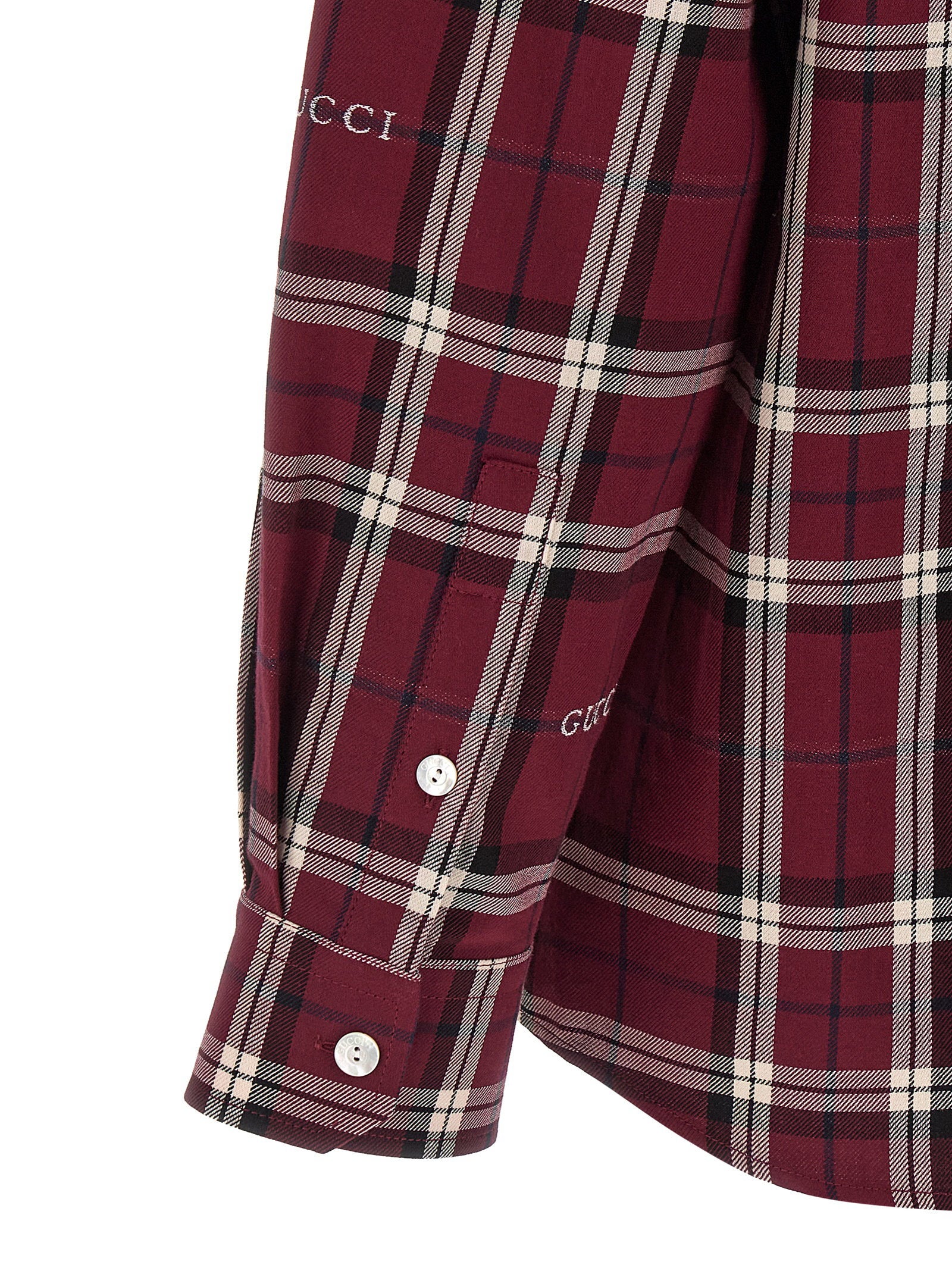 Gucci Men's Tartan Shirt