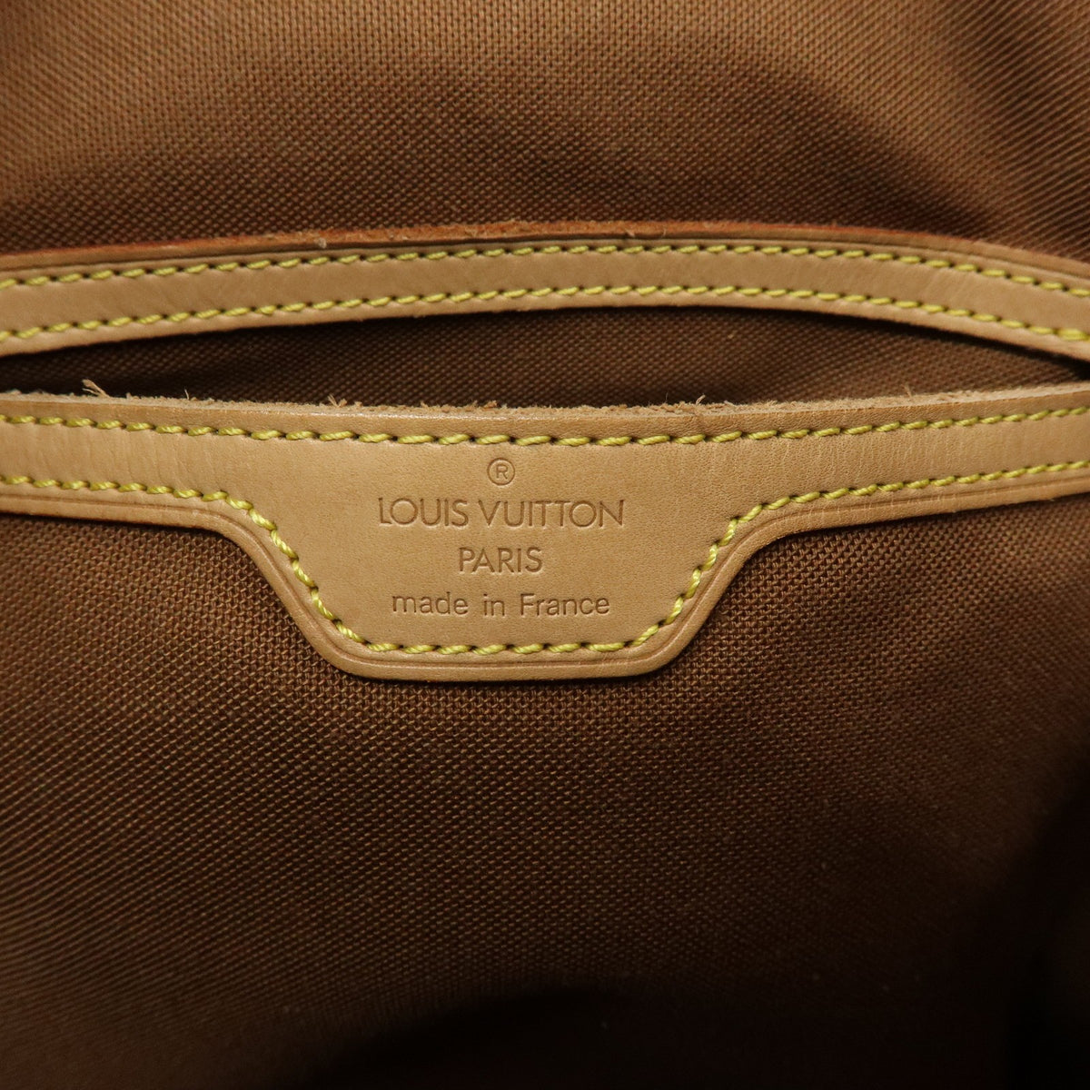 Louis Vuitton Vintage Montsouris Monogram Canvas Brown Canvas Backpack Bag (Pre-Owned)