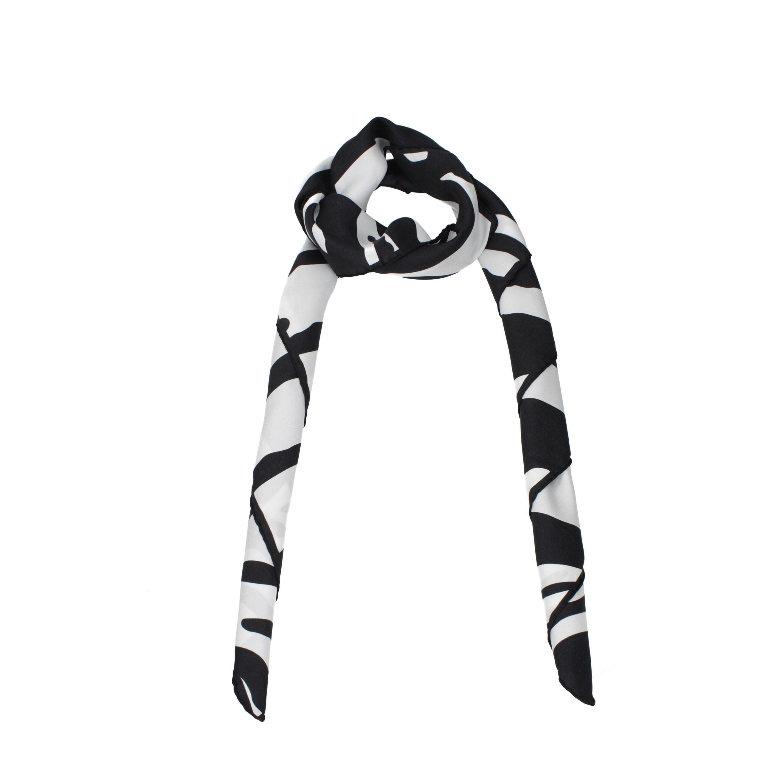 Dolce & Gabbana Black Silk Women's Foulard
