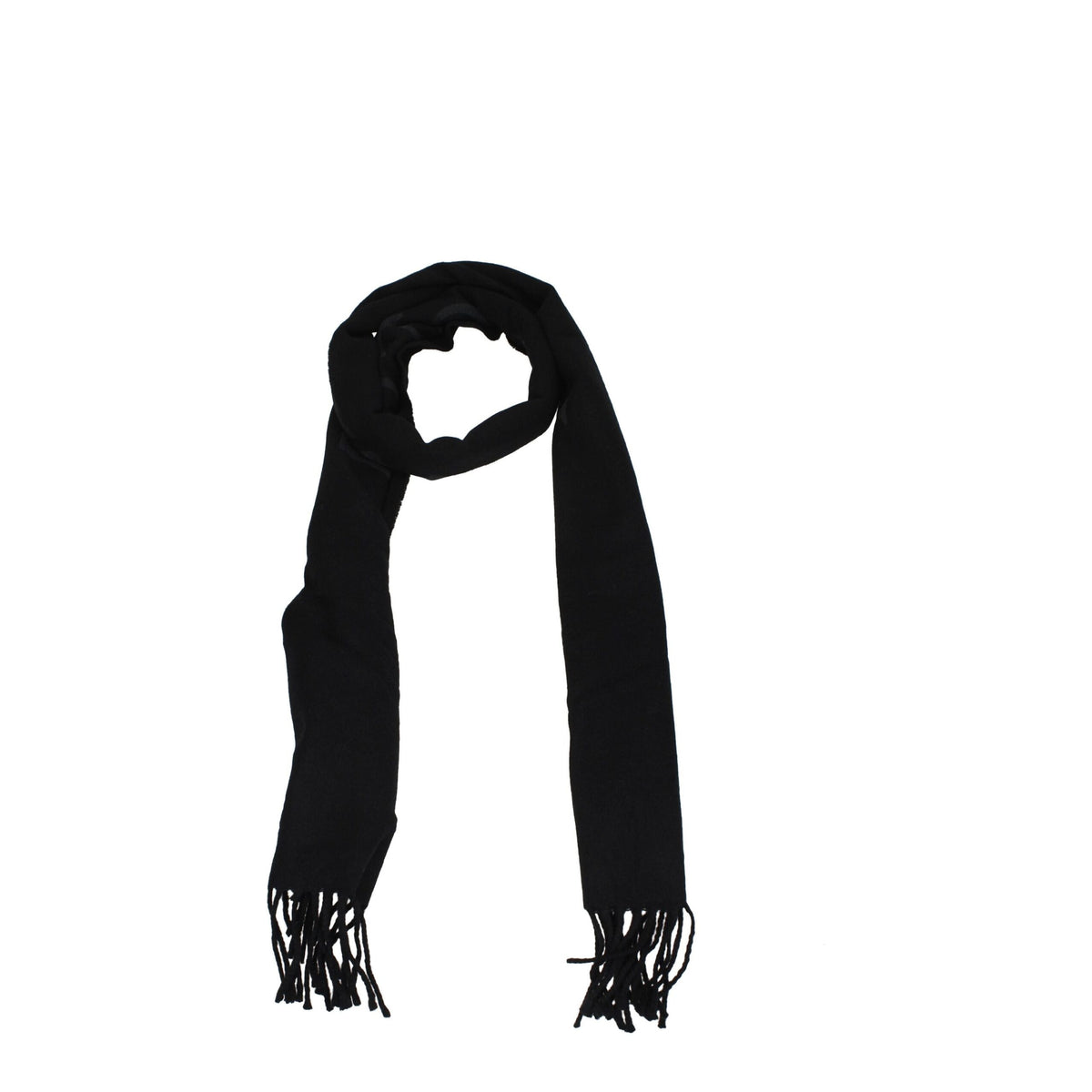 Off-White Black Cashmere Men's Scarf
