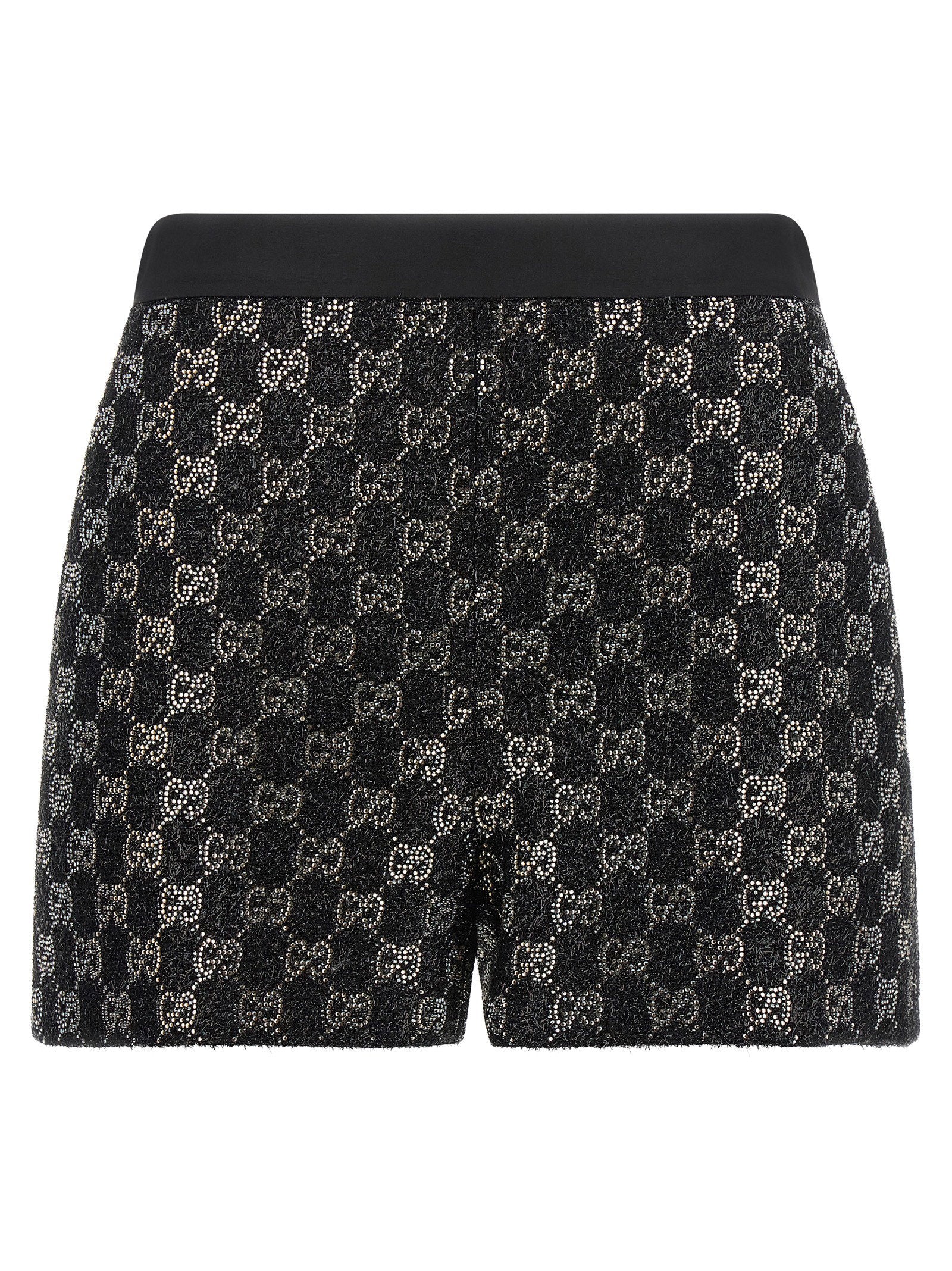 Gucci Women's Gg Lamé Tweed Shorts