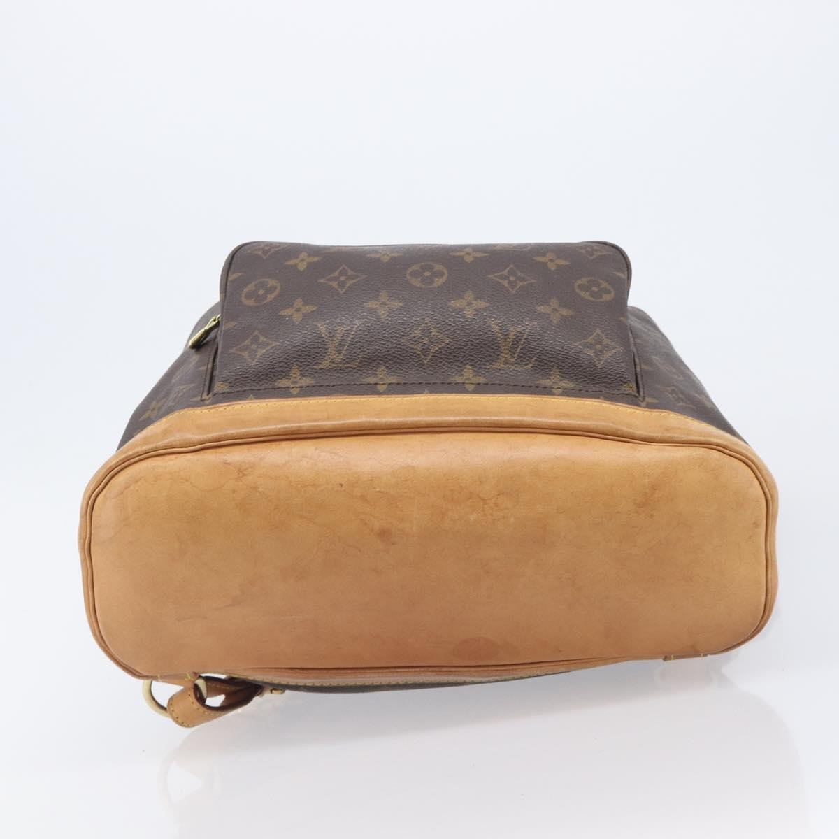 Louis Vuitton Vintage Montsouris Monogram Canvas Brown Canvas Backpack Bag (Pre-Owned)