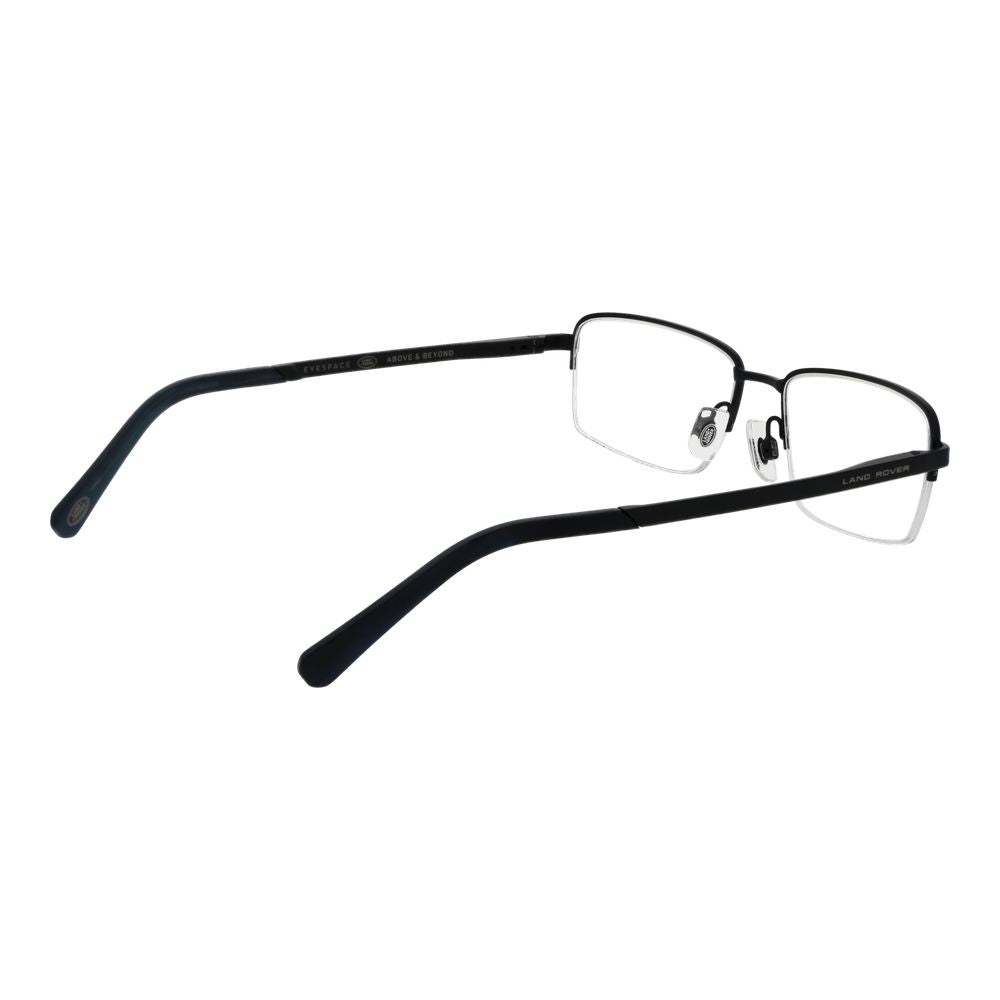 Land Rover Black Stainless Steel Glasses Men's (Frames)