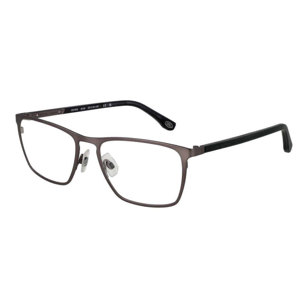 Land Rover Gray Stainless Steel Glasses Men's (Frames)