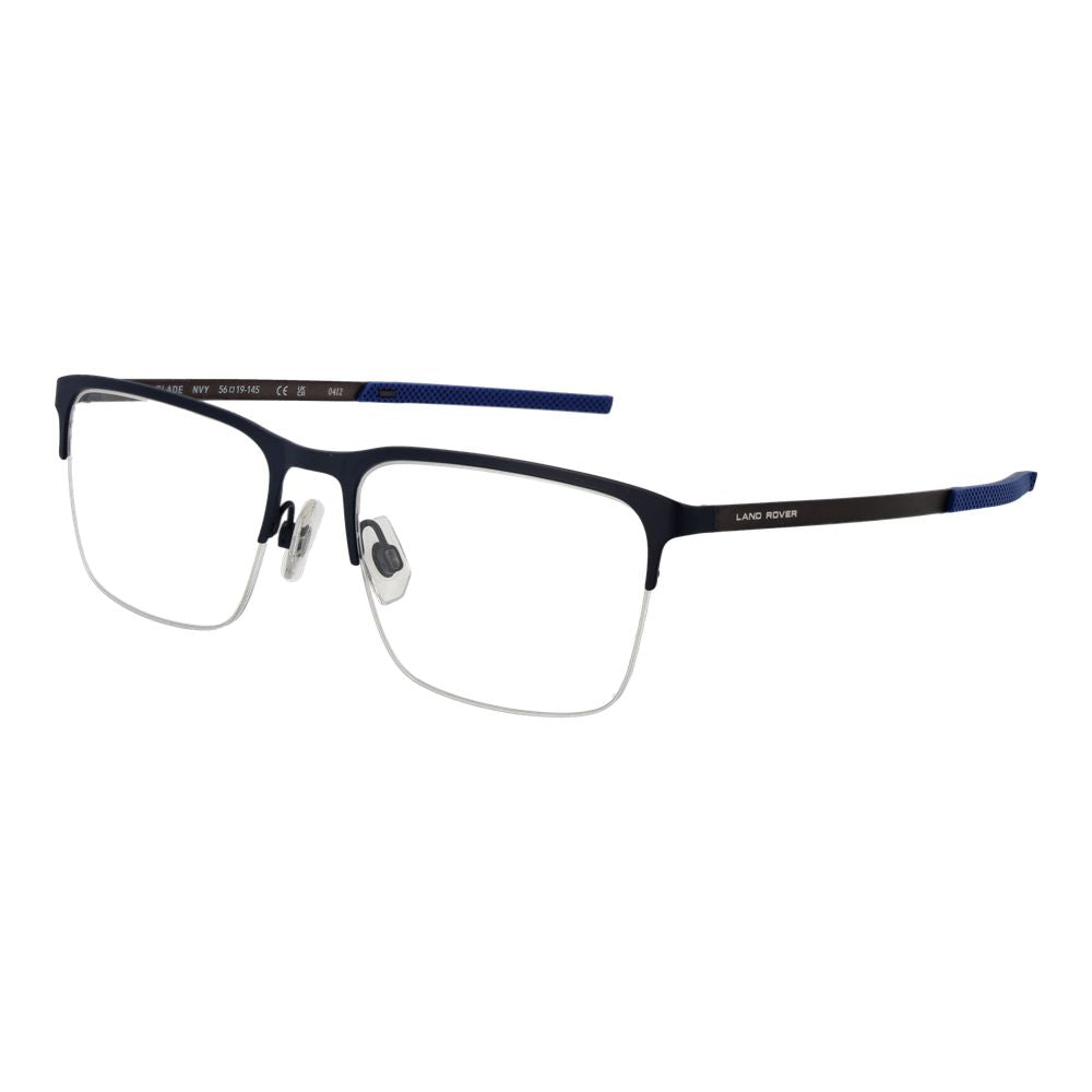 Land Rover Blue Stainless Steel Glasses Men's (Frames)
