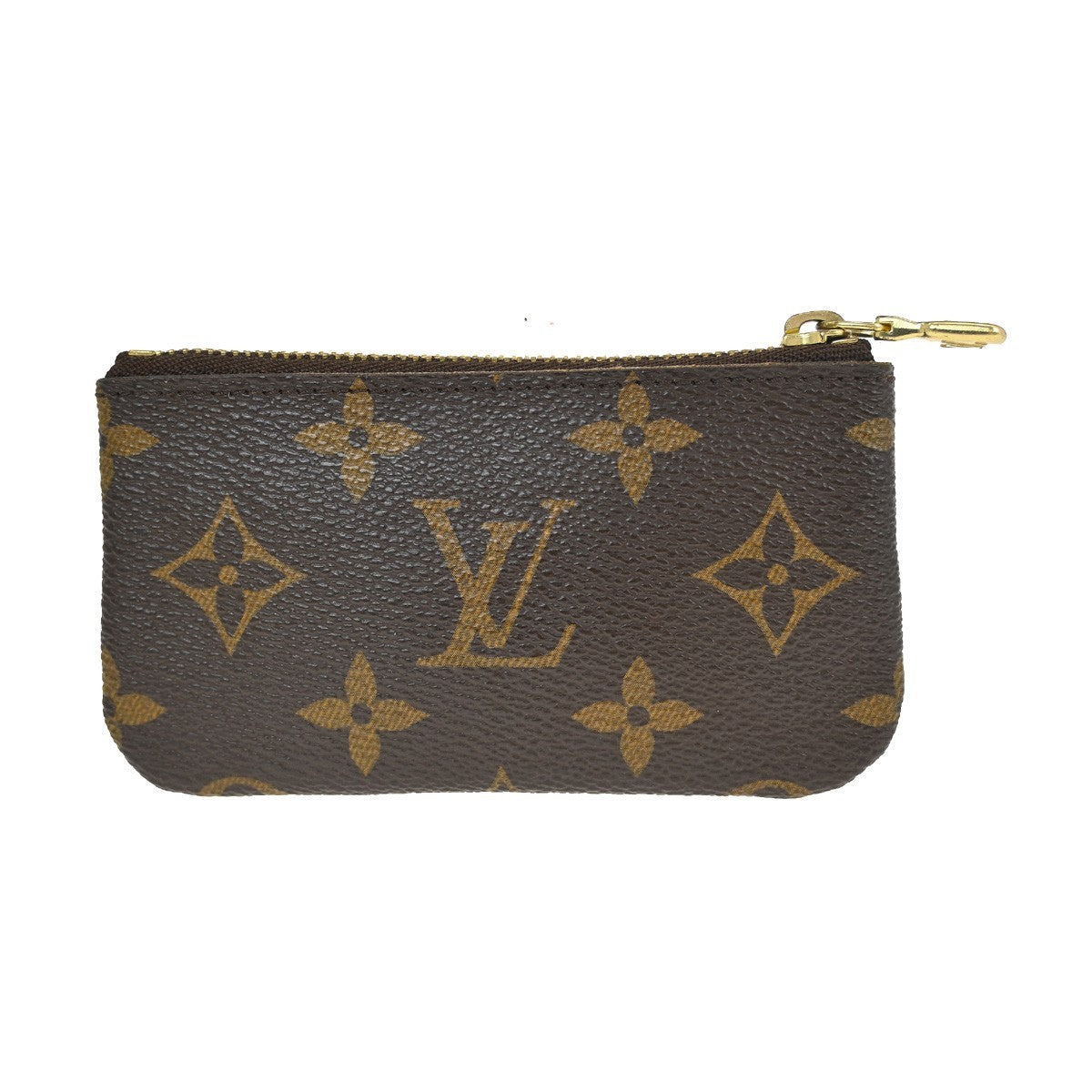 Louis Vuitton Pochette Clés Nm Canvas Brown Canvas Wallets Accessory (Pre-Owned)