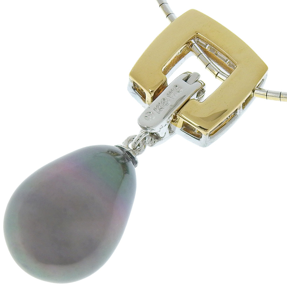 Tasaki Pearl Gold White Gold Necklace Jewelry (Pre-Owned)