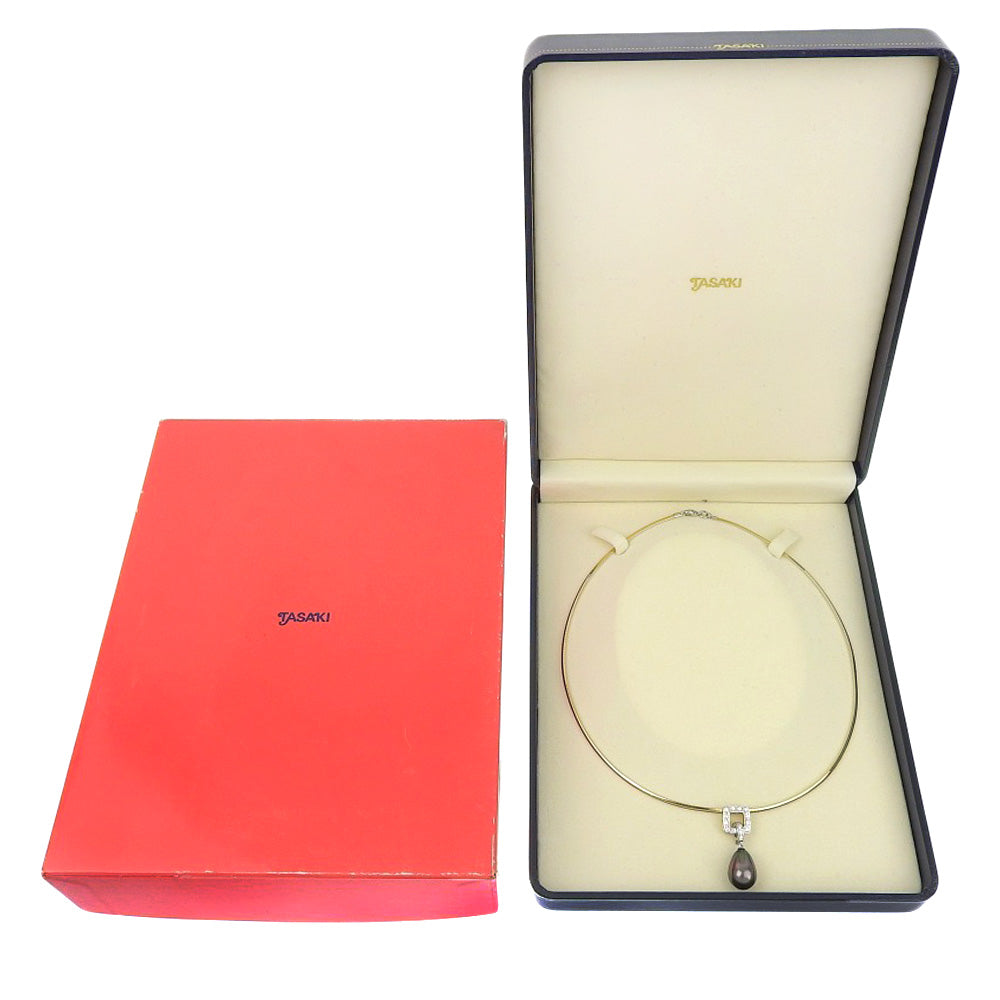 Tasaki Pearl Gold White Gold Necklace Jewelry (Pre-Owned)