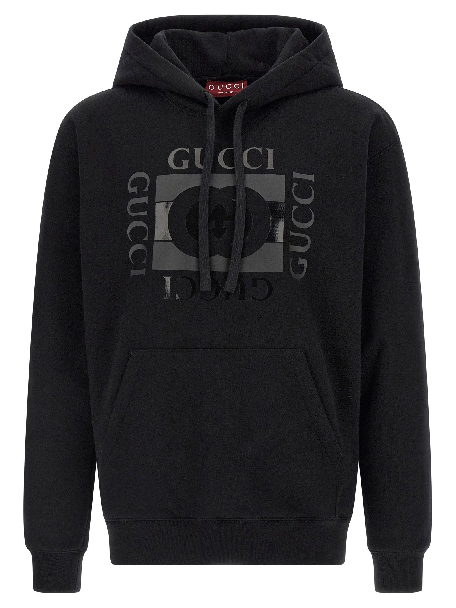 Gucci Men's Incrocio Gg Hoodie