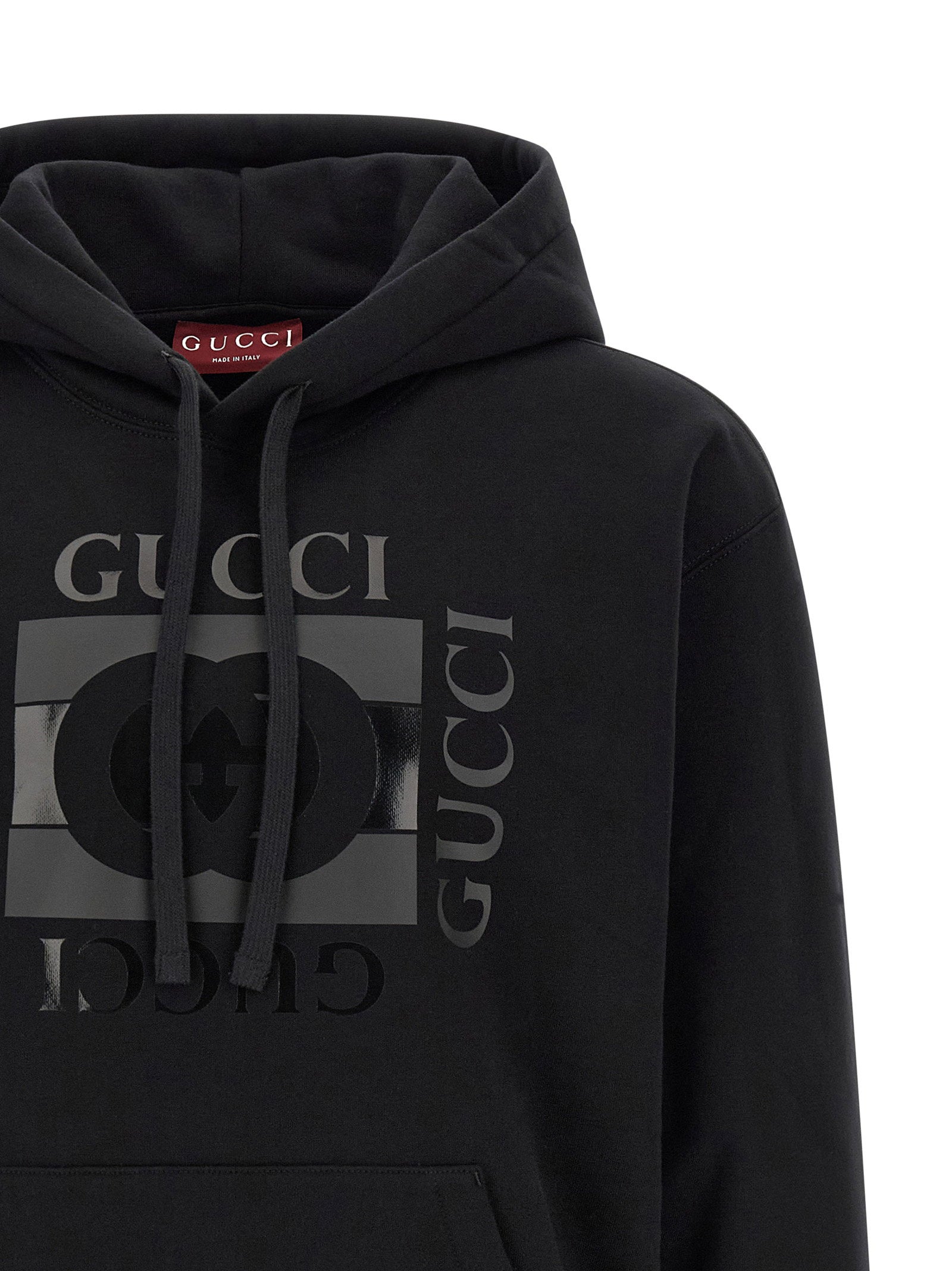 Gucci Men's Incrocio Gg Hoodie