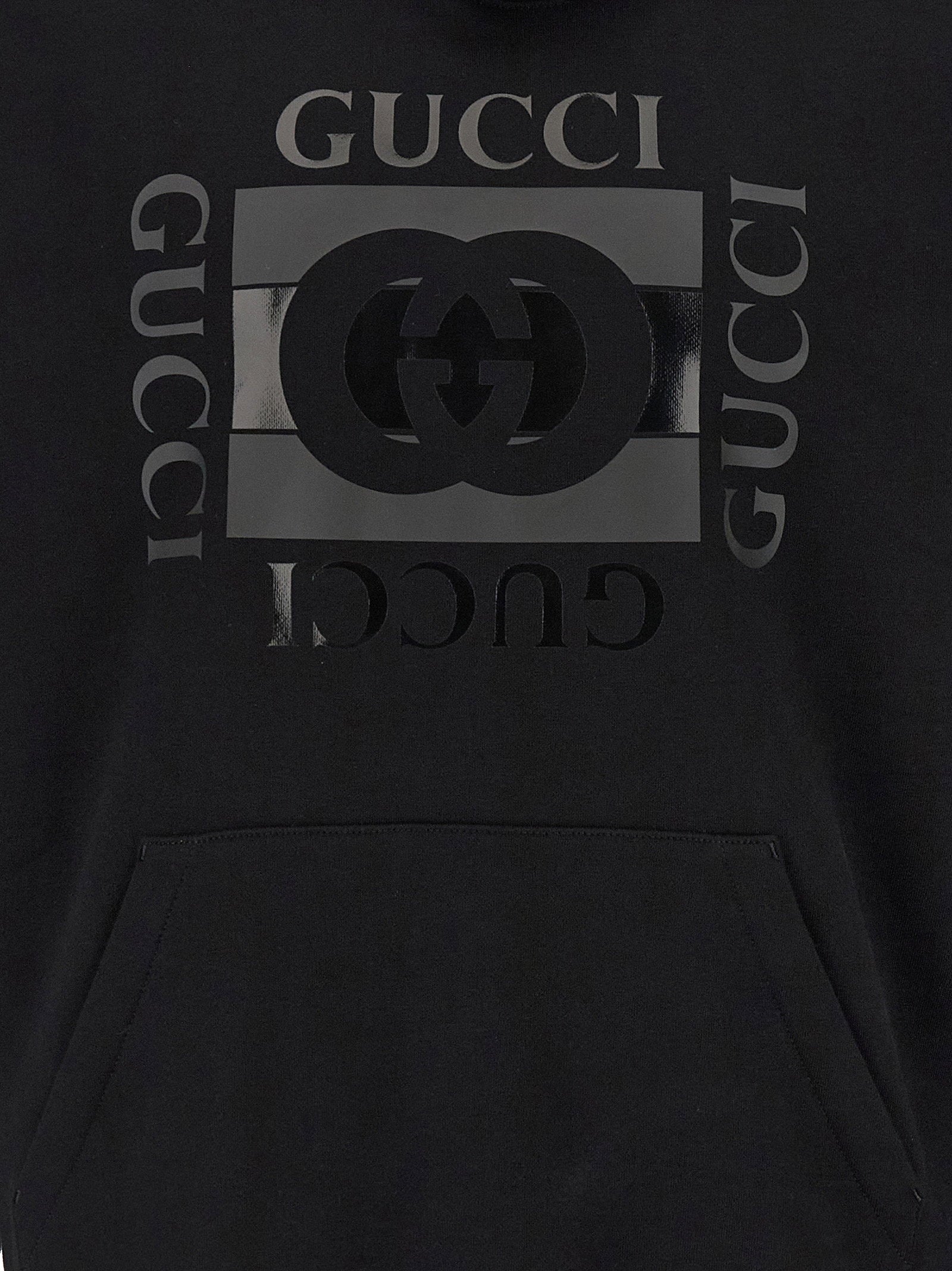 Gucci Men's Incrocio Gg Hoodie