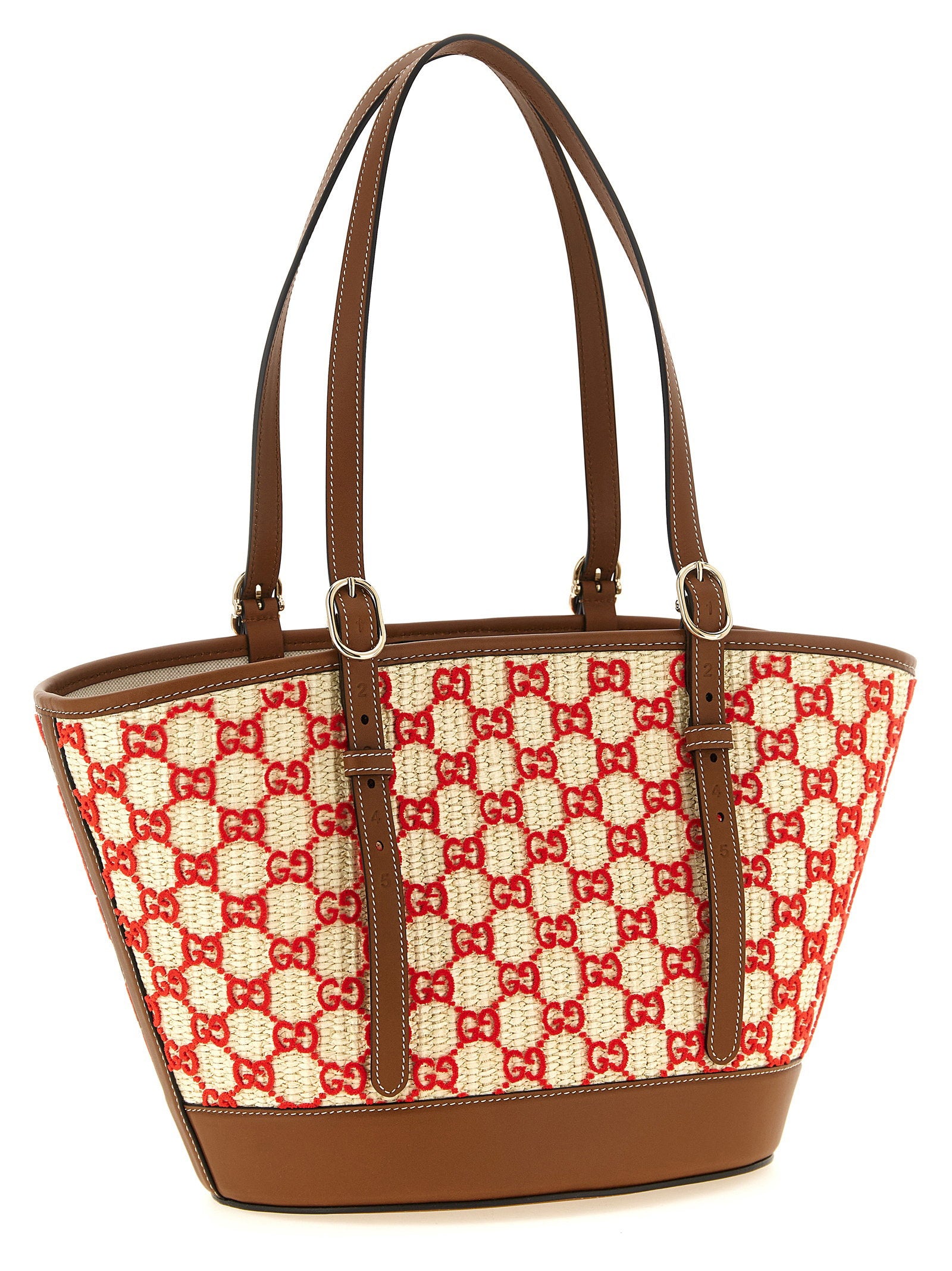 Gucci Women's Small Woven Shopping Bag