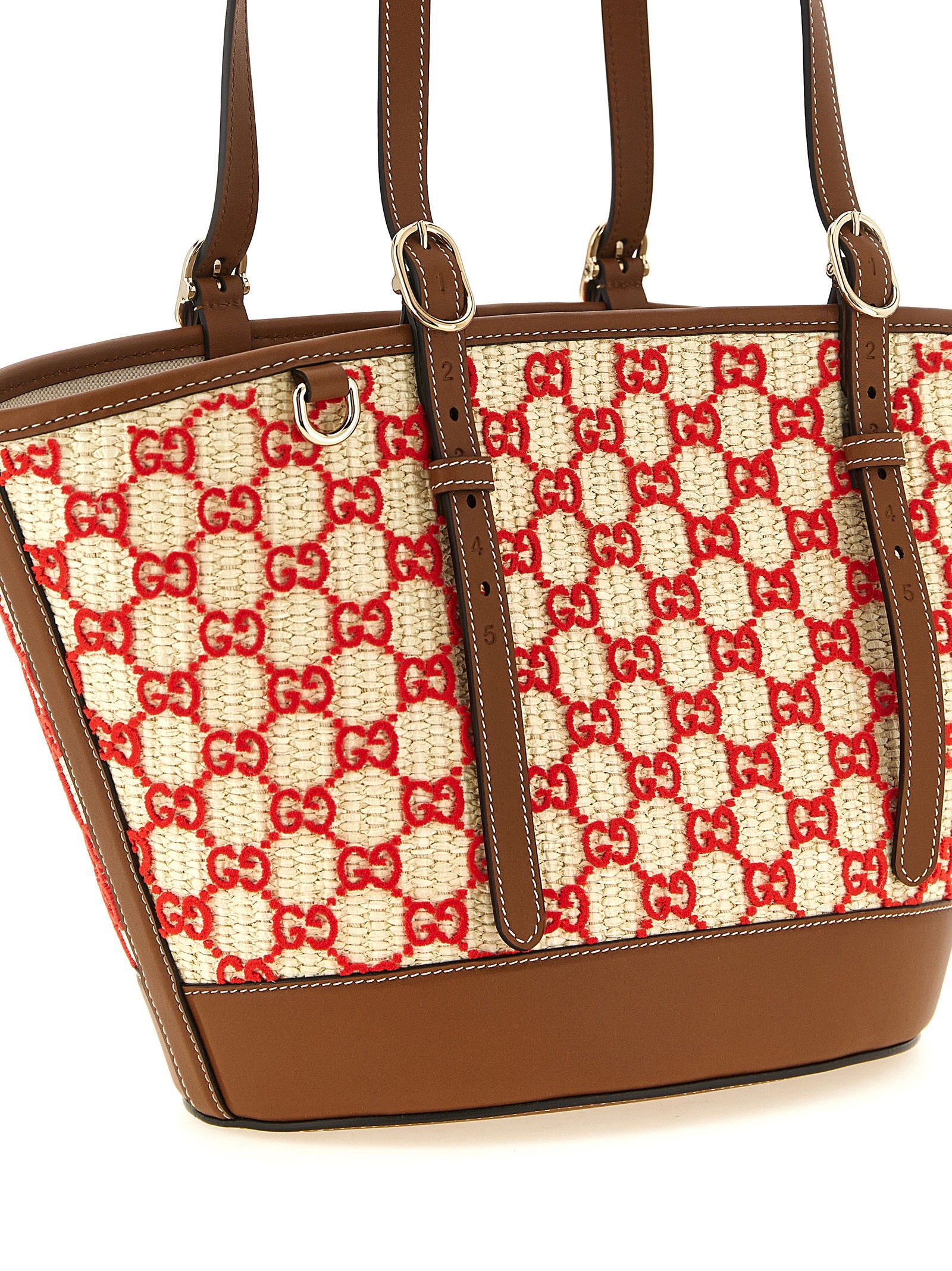 Gucci Women's Small Woven Shopping Bag