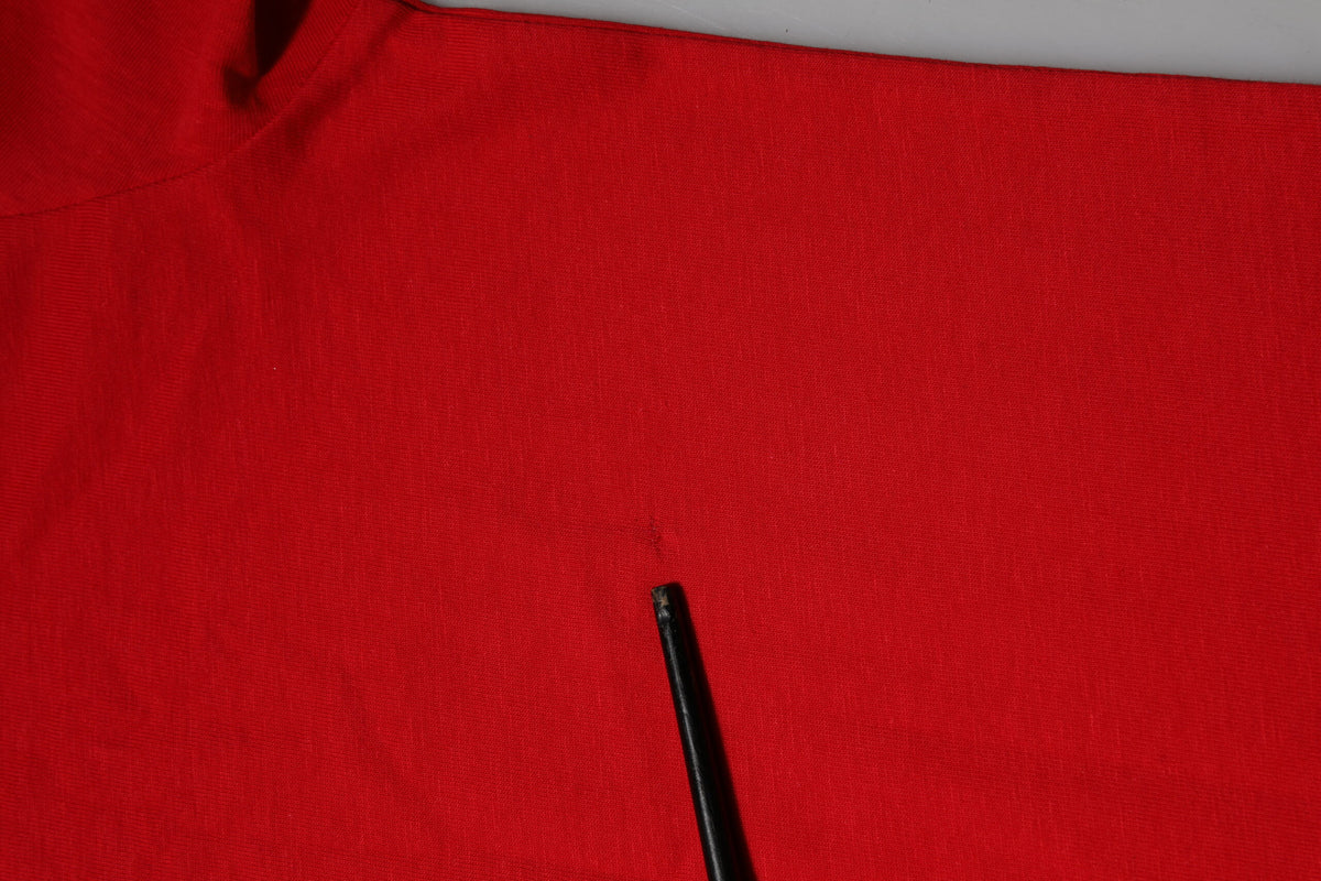 Dolce & Gabbana Red Crew Neck Short Sleeves Top Women's T-shirt (Pre-Owned)