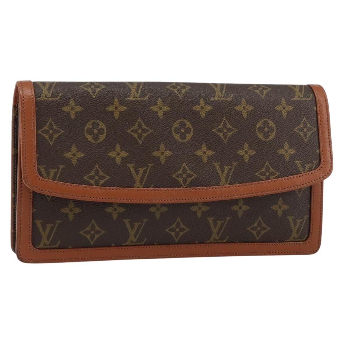Louis Vuitton Dame Pochette Monogram Canvas Brown Canvas Clutche & Pouche Bag (Pre-Owned)