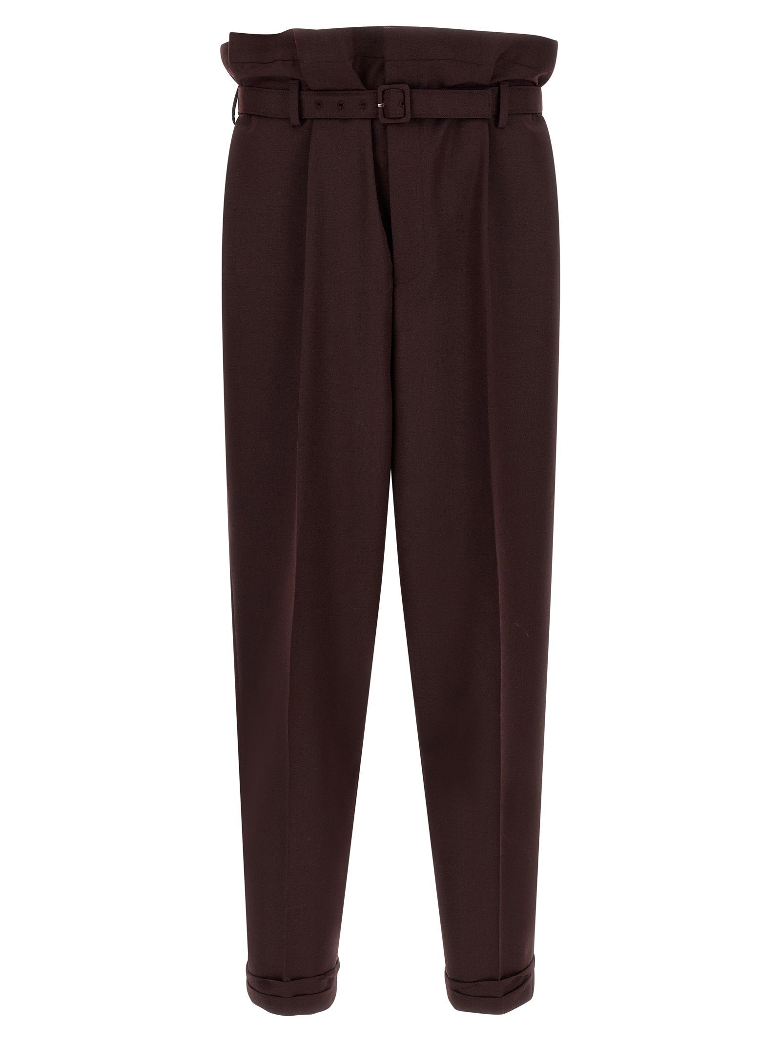 Saint Laurent Men's Paper-Bag Pants