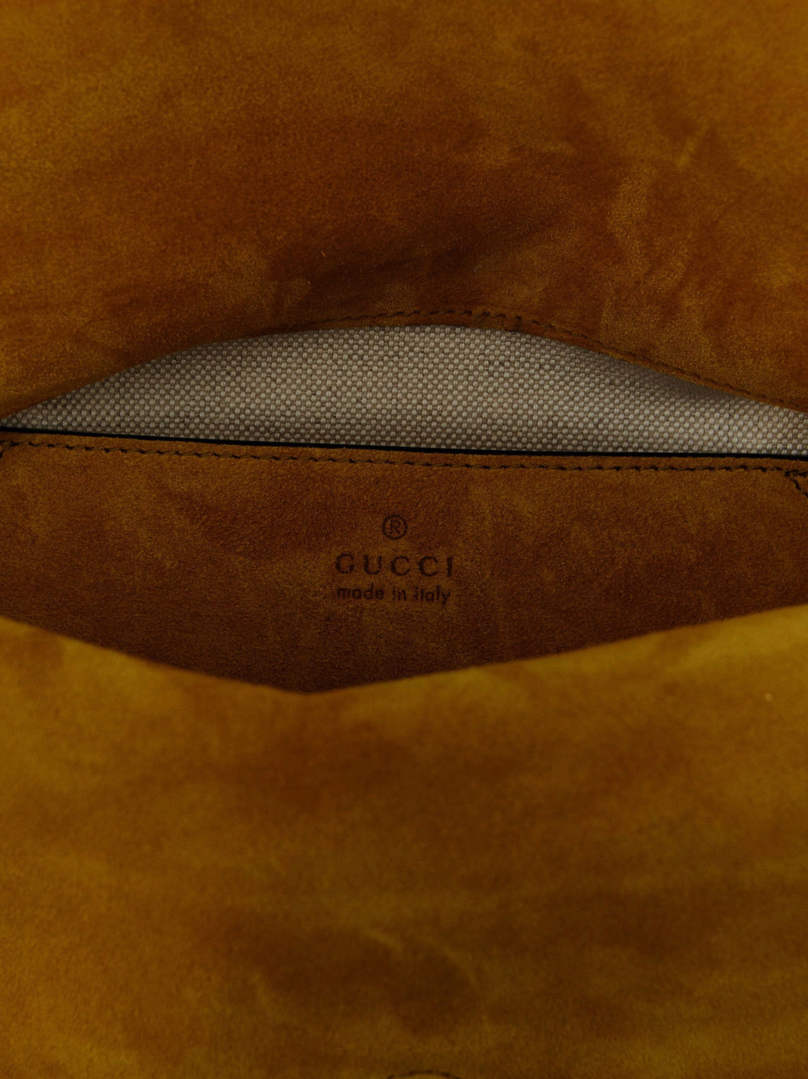 Gucci Women's Gg Medium Suede Shoulder Bag