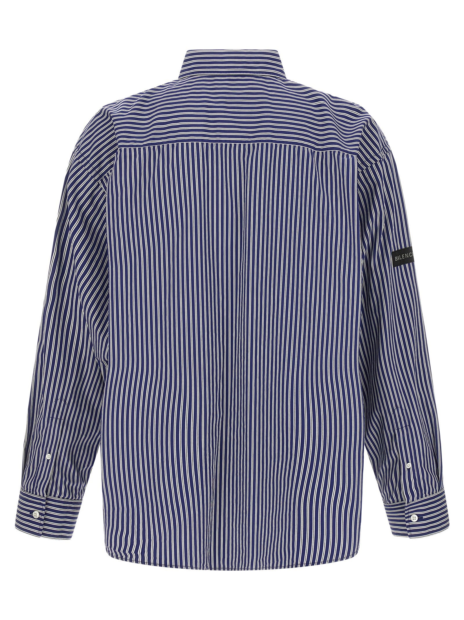 Balenciaga Men's Striped Shirt