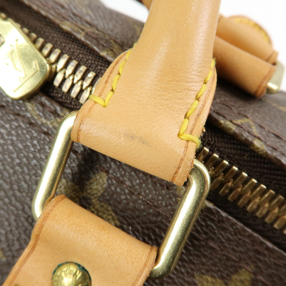 Louis Vuitton Keepall Monogram Canvas Brown Canvas Travel Bag Bag (Pre-Owned)