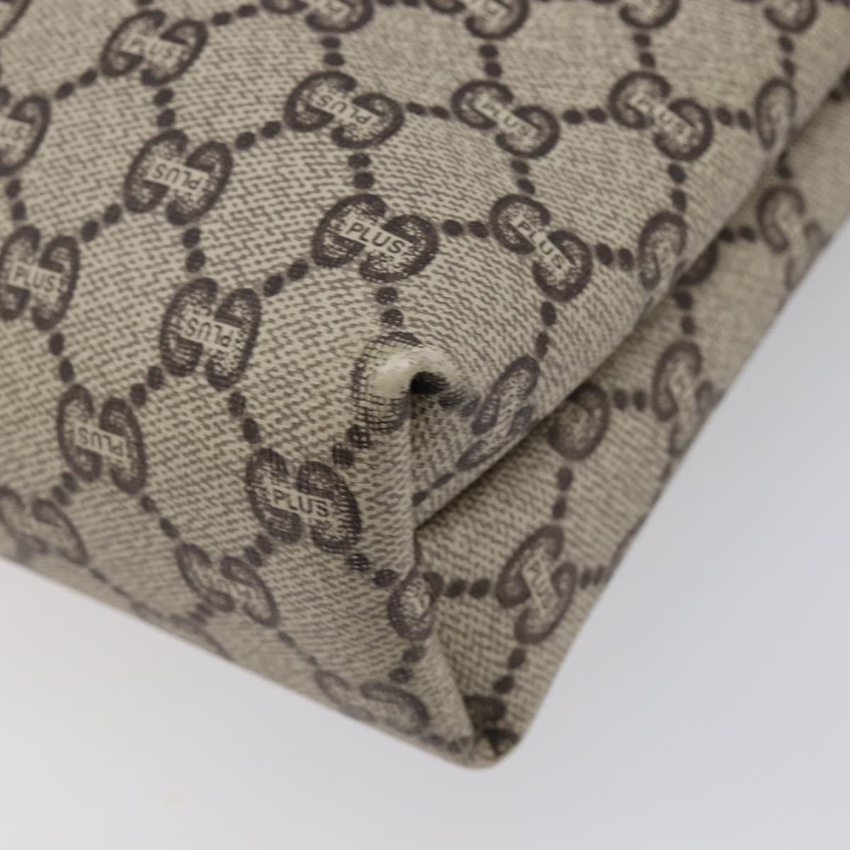 Gucci Ophidia Front Pocket Gg Coated Canvas Beige Canvas Briefcase Bag (Pre-Owned)