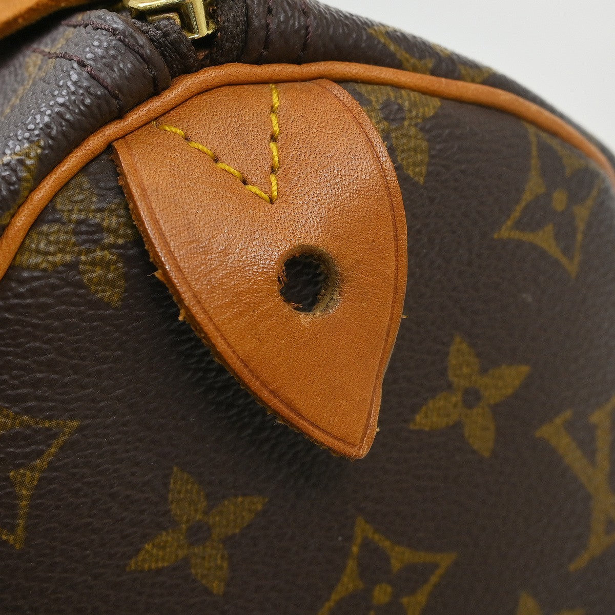 Louis Vuitton Speedy Monogram Canvas Brown Canvas Handbag (Pre-Owned)