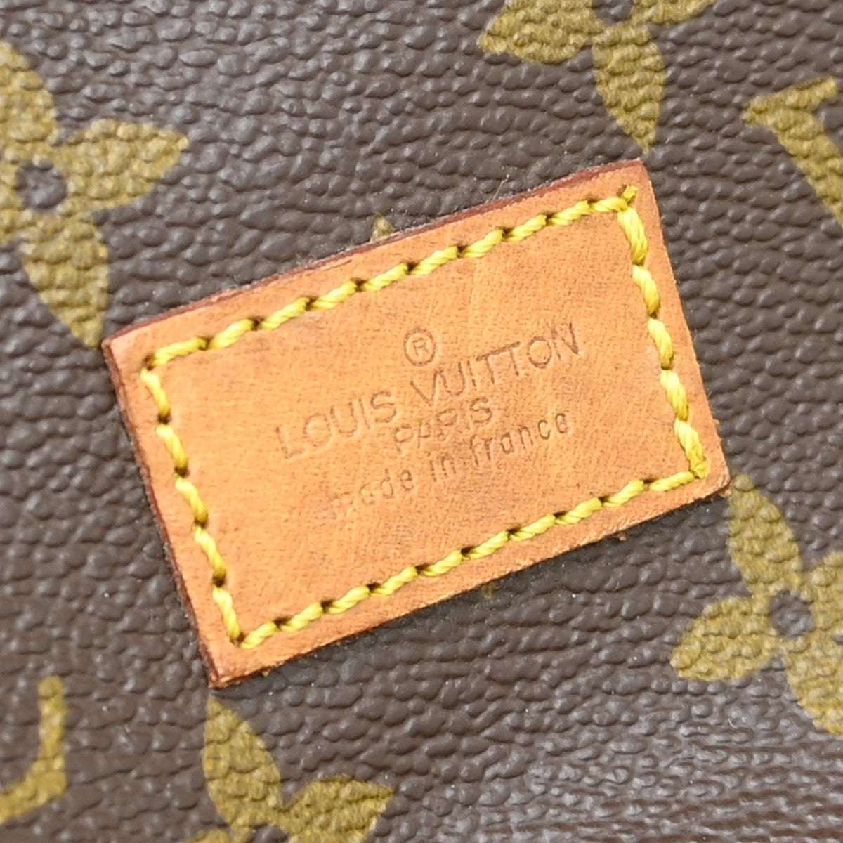 Louis Vuitton Saumur Monogram Canvas Brown Canvas Shoulder Bag Bag (Pre-Owned)