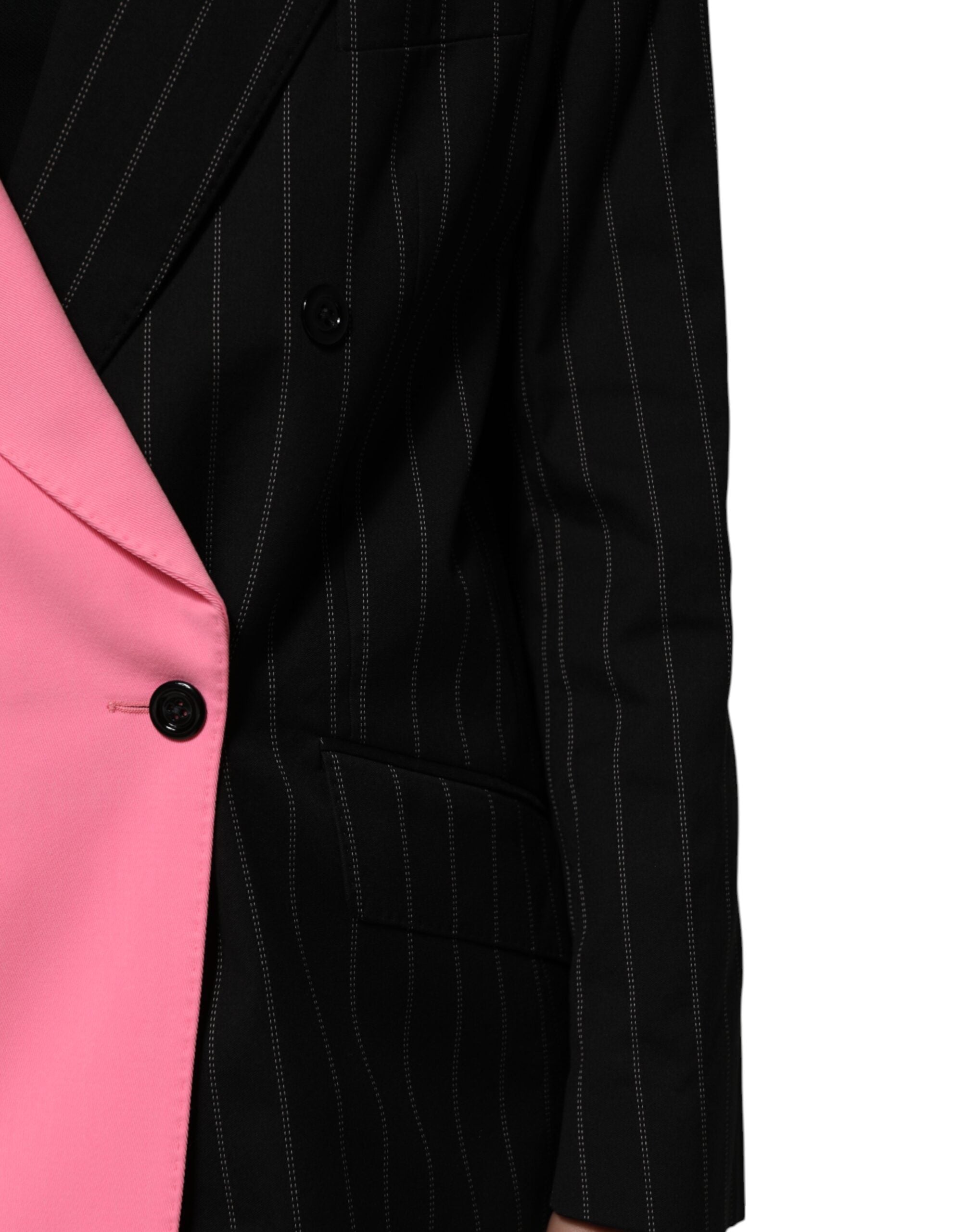 Dolce & Gabbana Multicolor Patchwork Embellished Coat Women's Jacket