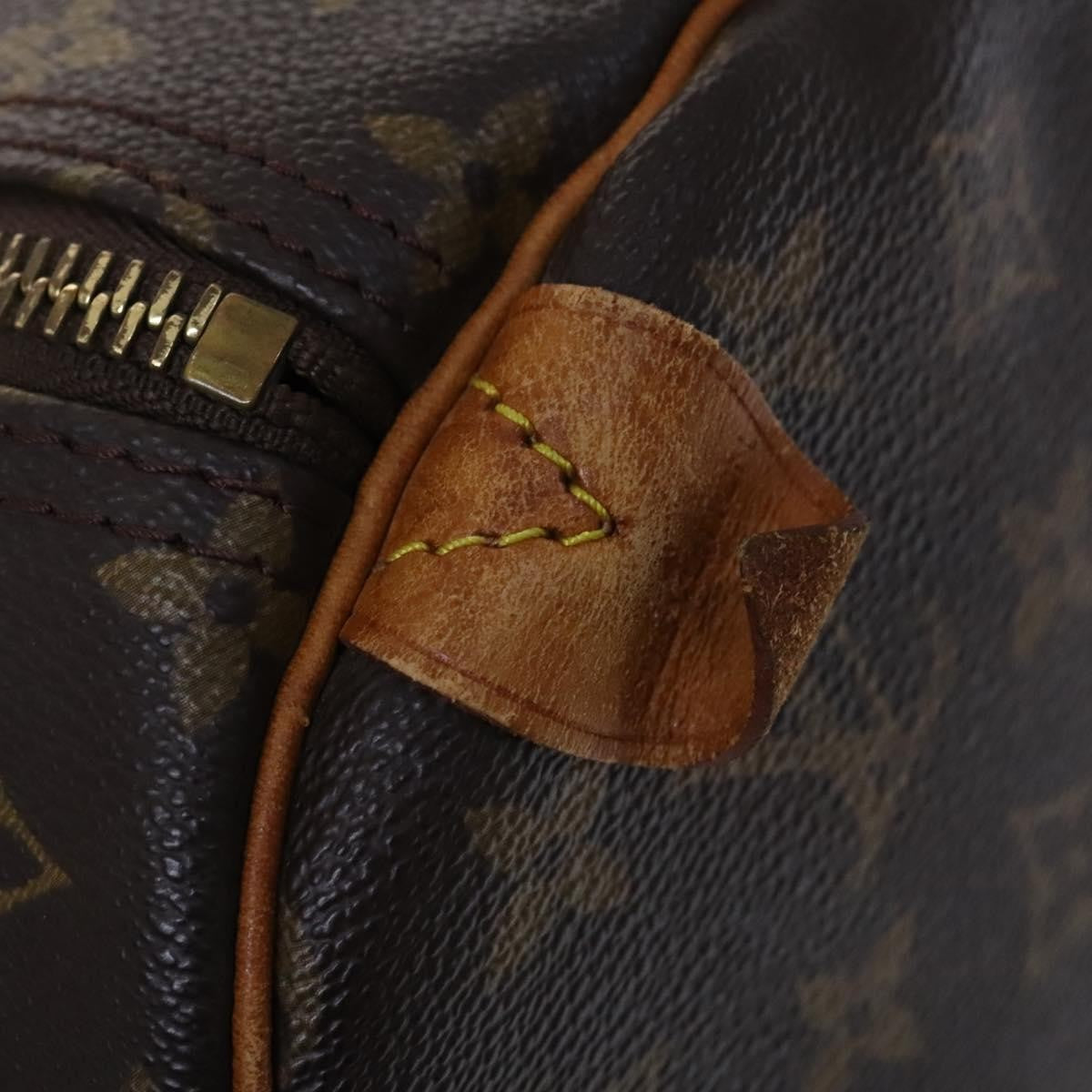 Louis Vuitton Keepall Monogram Canvas Brown Canvas Travel Bag Bag (Pre-Owned)