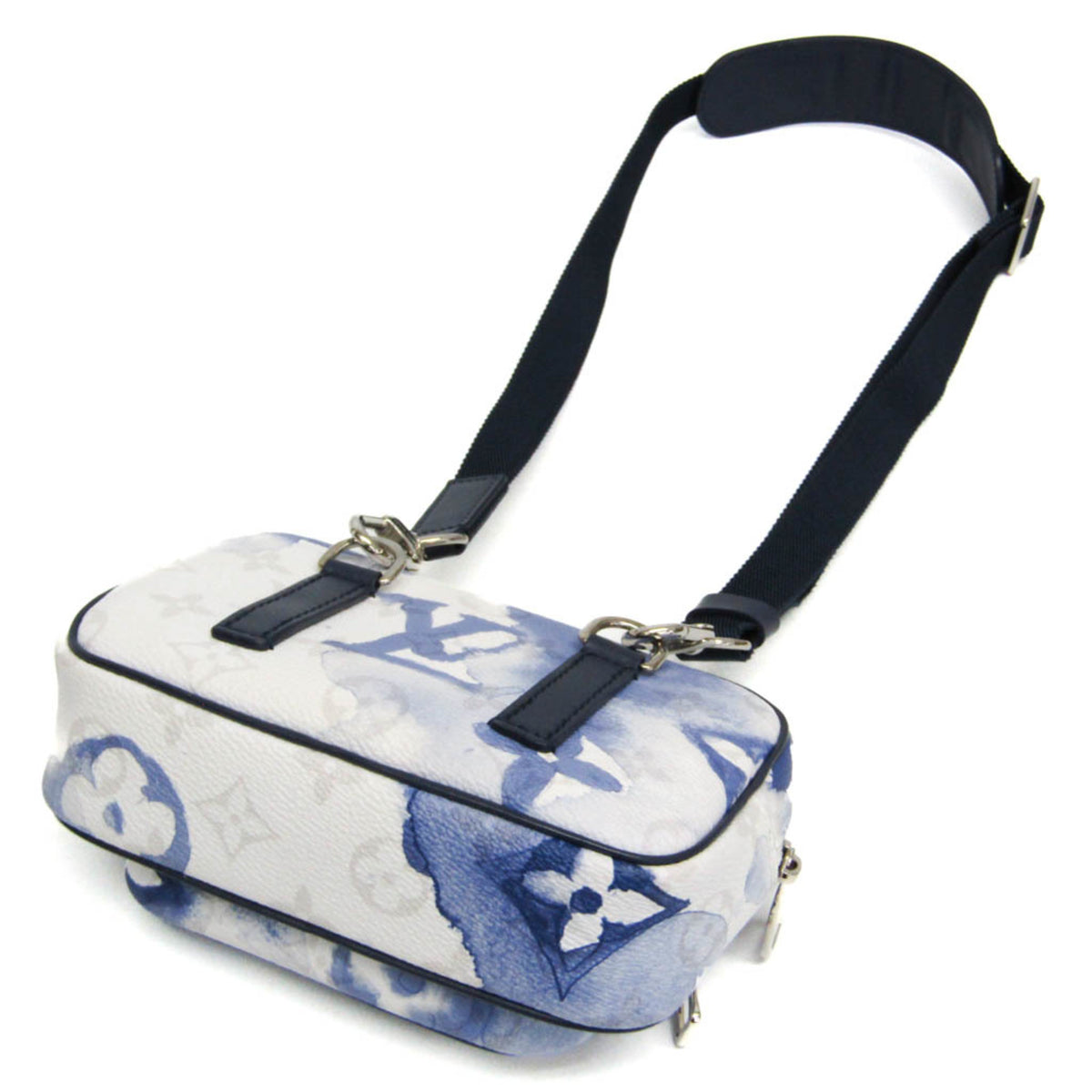 Louis Vuitton Outdoor Pouch Limited Edition Monogram Watercolor Canvas Blue Canvas Clutche & Pouche Bag (Pre-Owned)