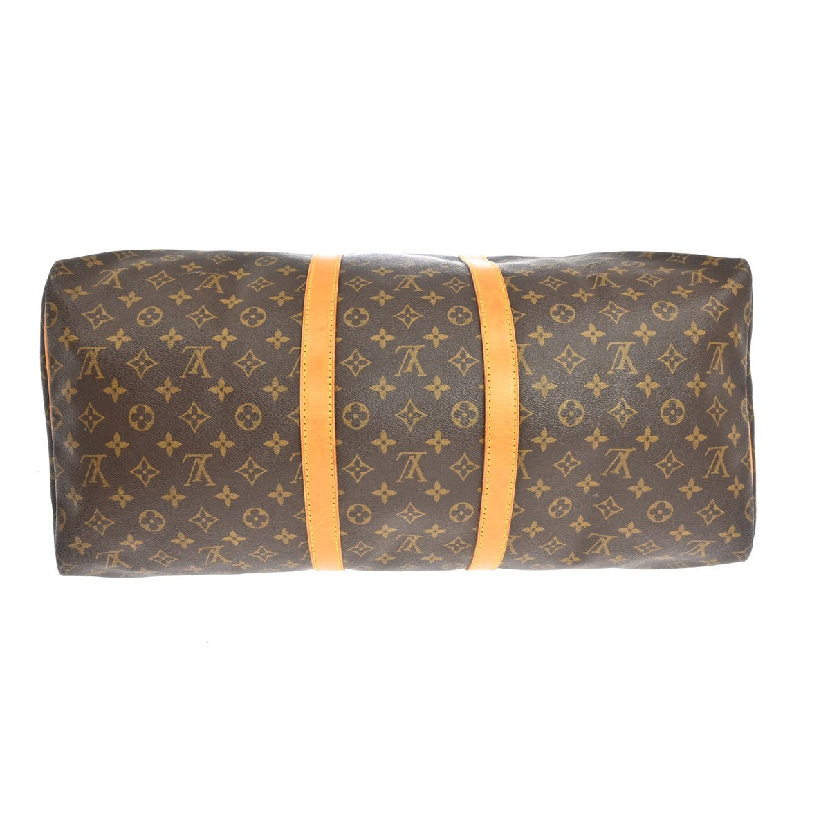 Louis Vuitton Keepall Monogram Canvas Brown Canvas Travel Bag Bag (Pre-Owned)