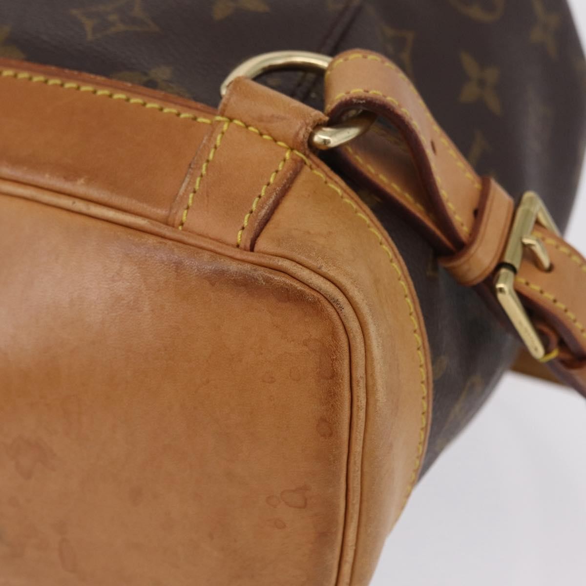 Louis Vuitton Vintage Montsouris Monogram Canvas Brown Canvas Backpack Bag (Pre-Owned)